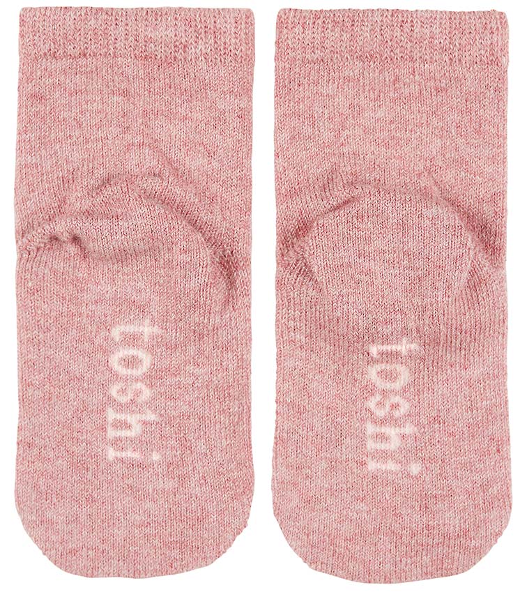 Toshi Organic Baby Socks - Dreamtime / Wild Rose - Image 2