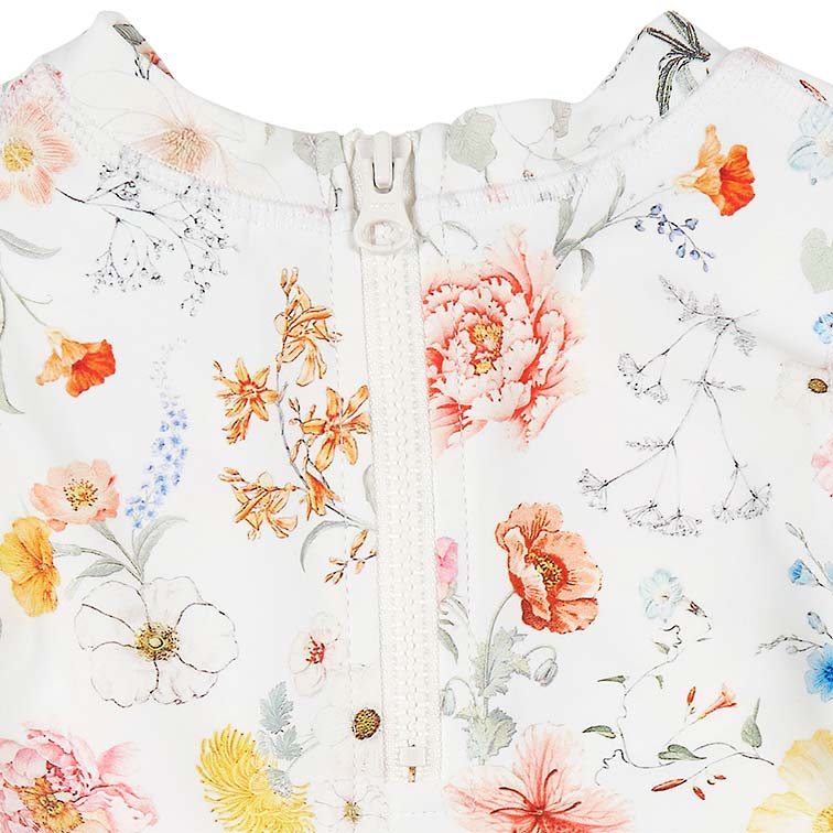 Toshi Swim Onesie Long Sleeve - Secret Garden Lilly - Image 5