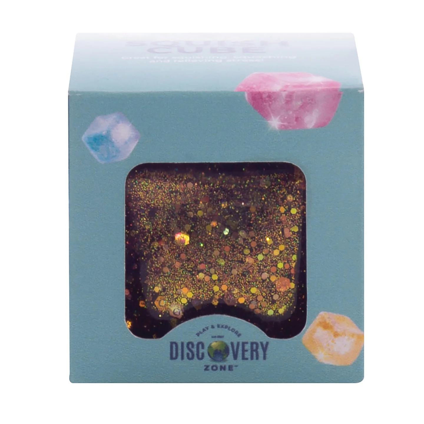 Sparkly Squish Cube - Assorted - Image 7