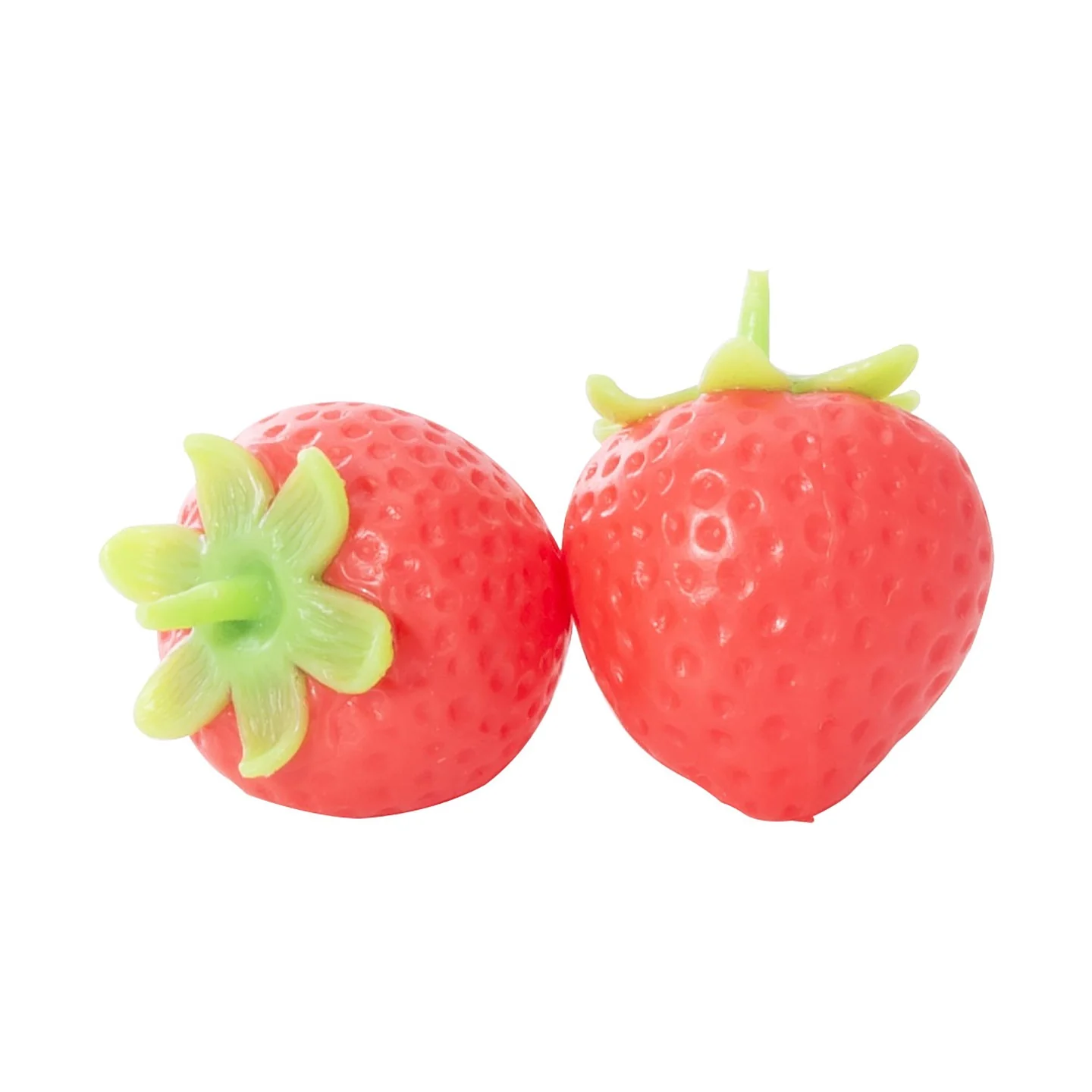 Squishy Strawberry Set of 4 - Assorted - Image 2