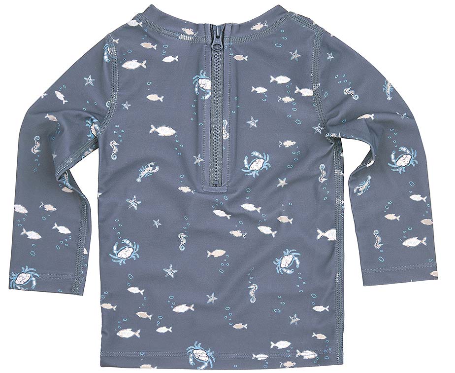 Toshi Swim Long Sleeve Rashie - Neptune - Image 3