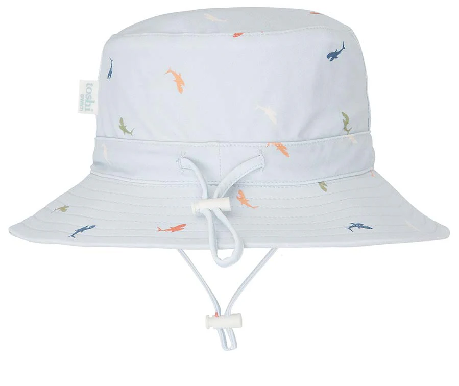 Toshi Swim Sun Hat - Sharks - Image 6