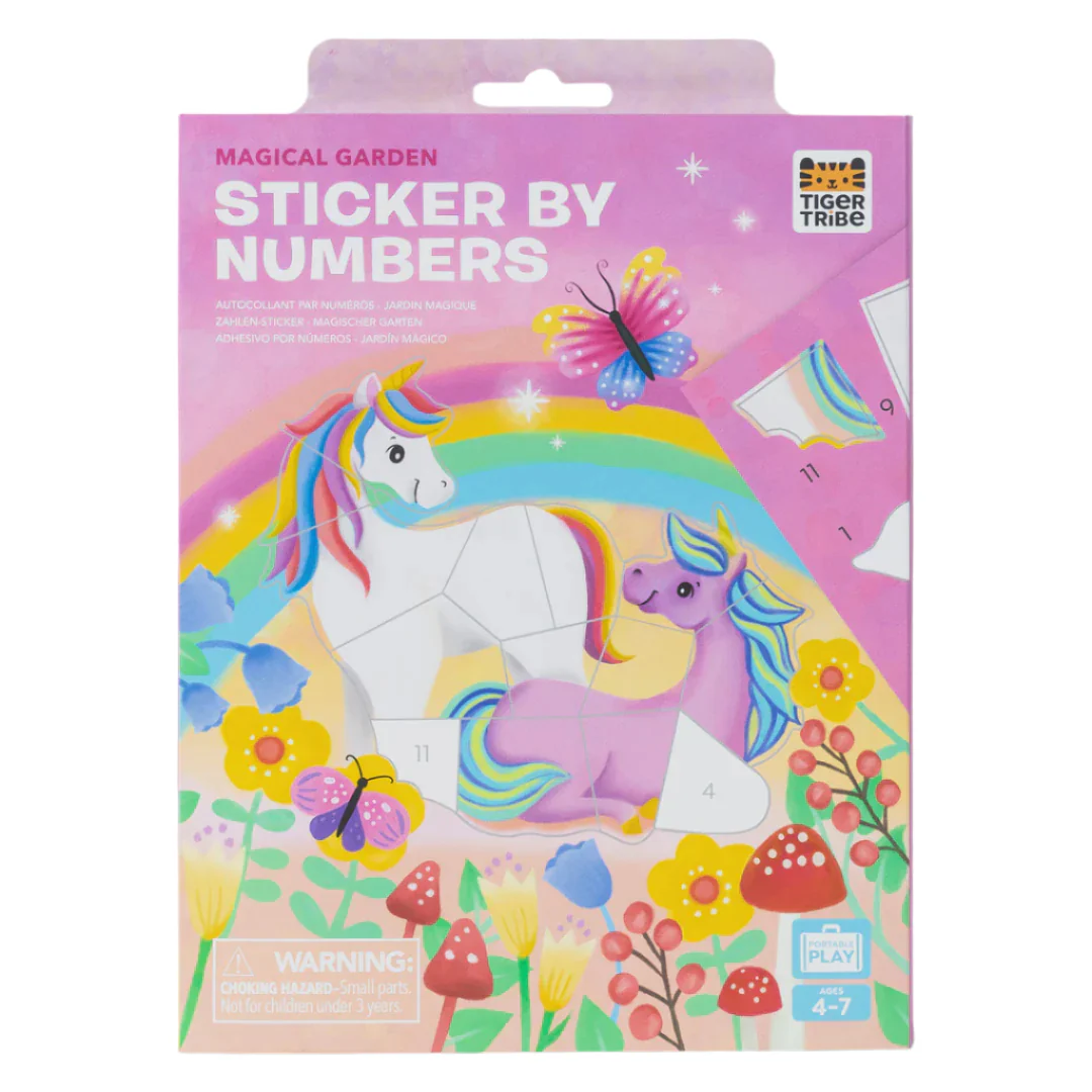 Sticker By Numbers - Magical Garden