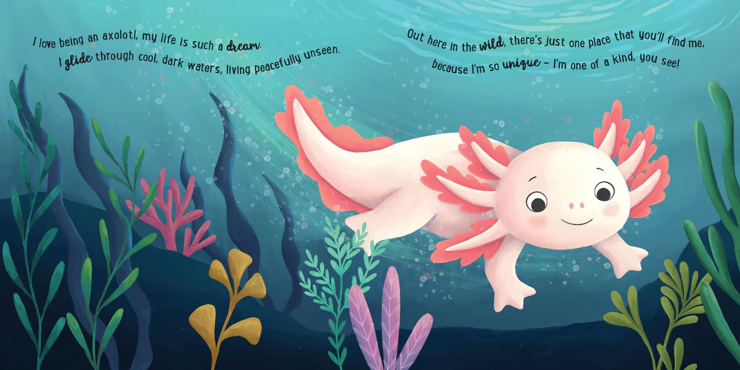 Story Time - Padded Board Book - I Love Being an Axolotl - Image 6
