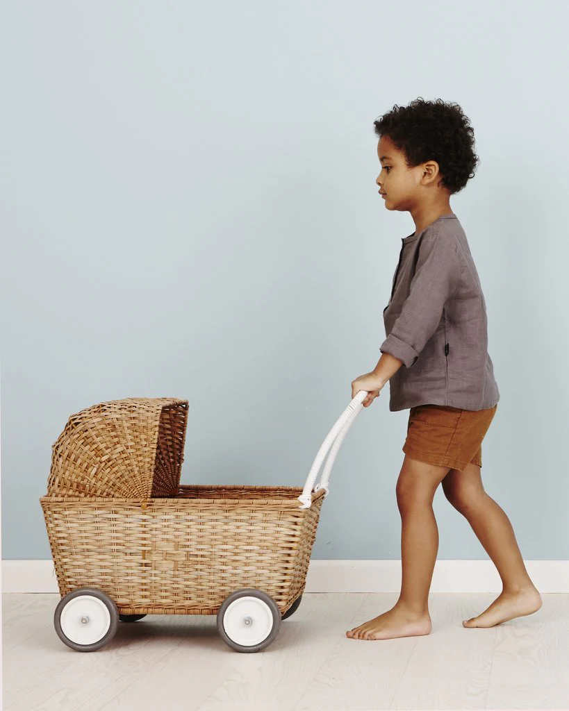 Rattan Strolley - Natural - Image 3