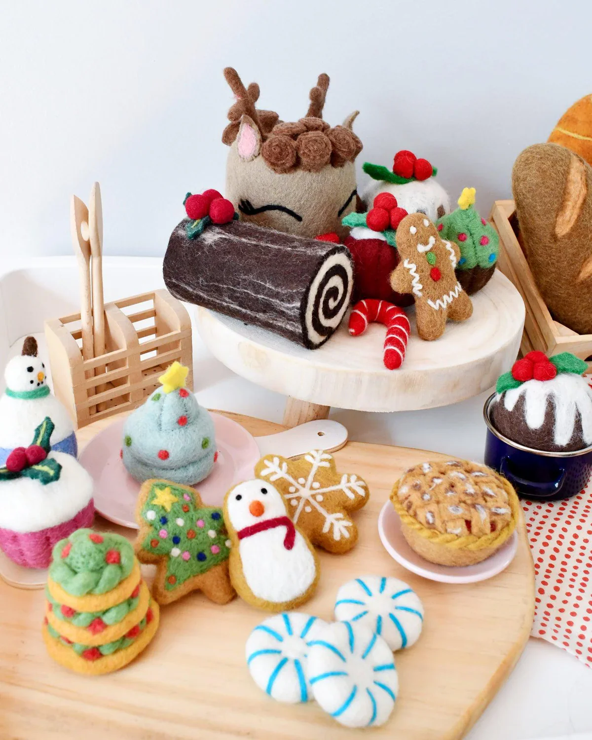 Felt Christmas Tree Cookie - Image 2