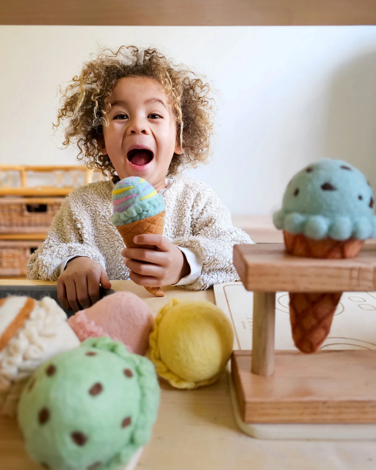 Felt Ice Cream Set - Image 2