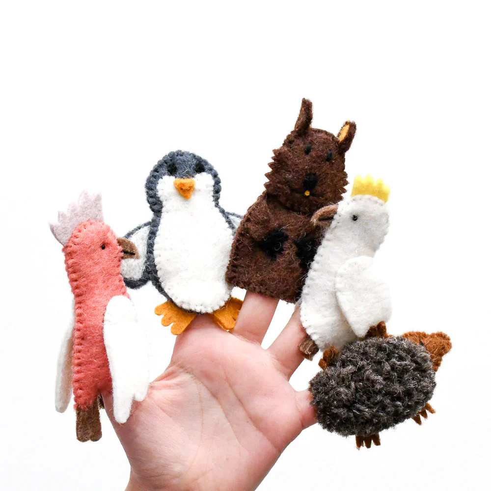 Finger Puppet Set - Australian Animals B - Image 2