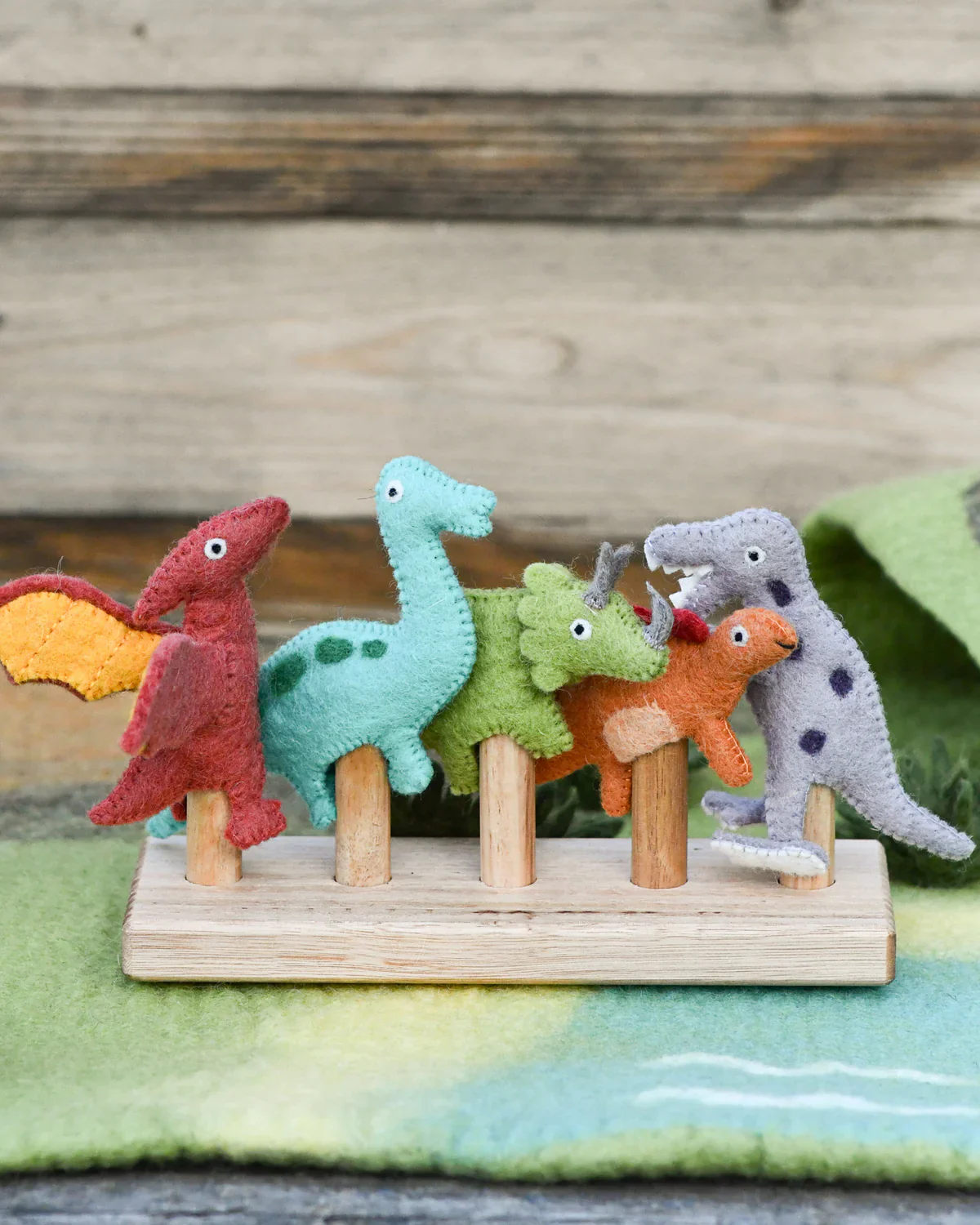 Finger Puppet Set - Dinosaurs - Image 2