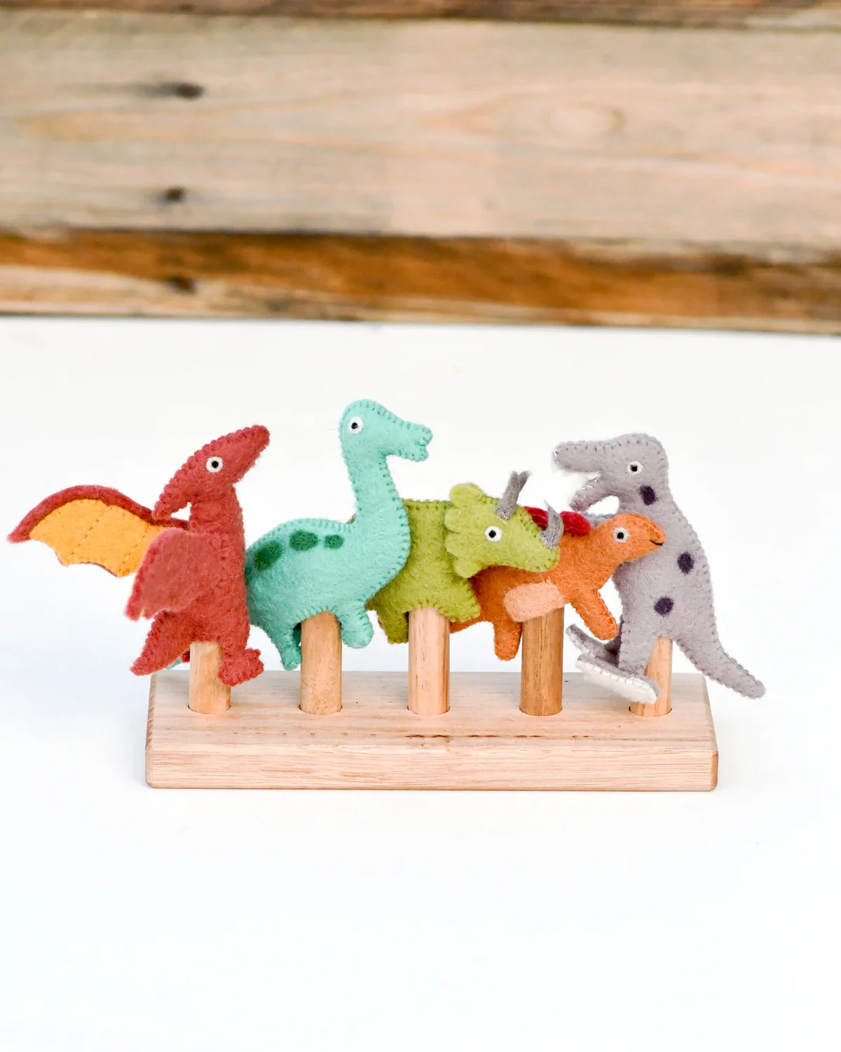 Finger Puppet Set - Dinosaurs - Image 4