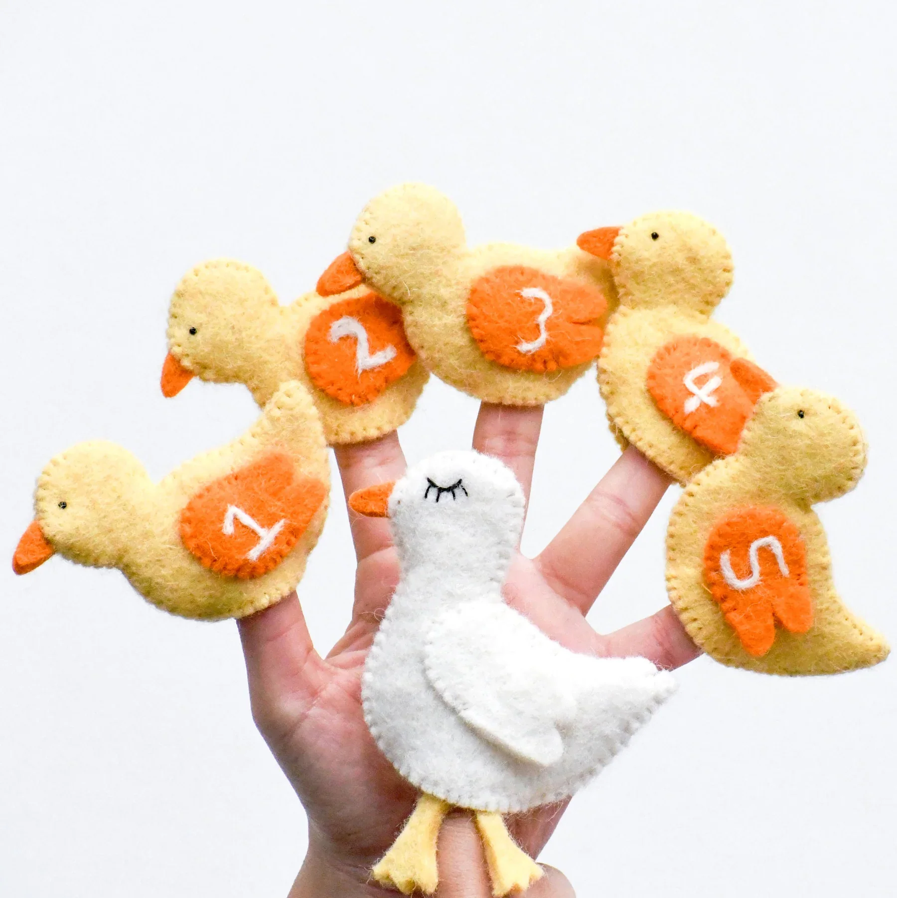 Finger Puppet Set - Five Little Ducks - Image 3