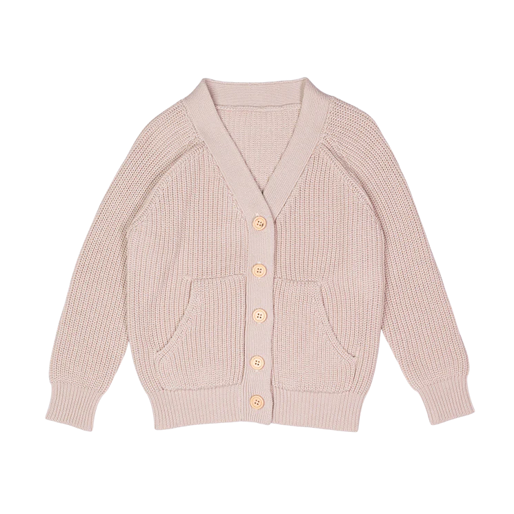 Rock Your Baby Oatmeal Knit Cardigan