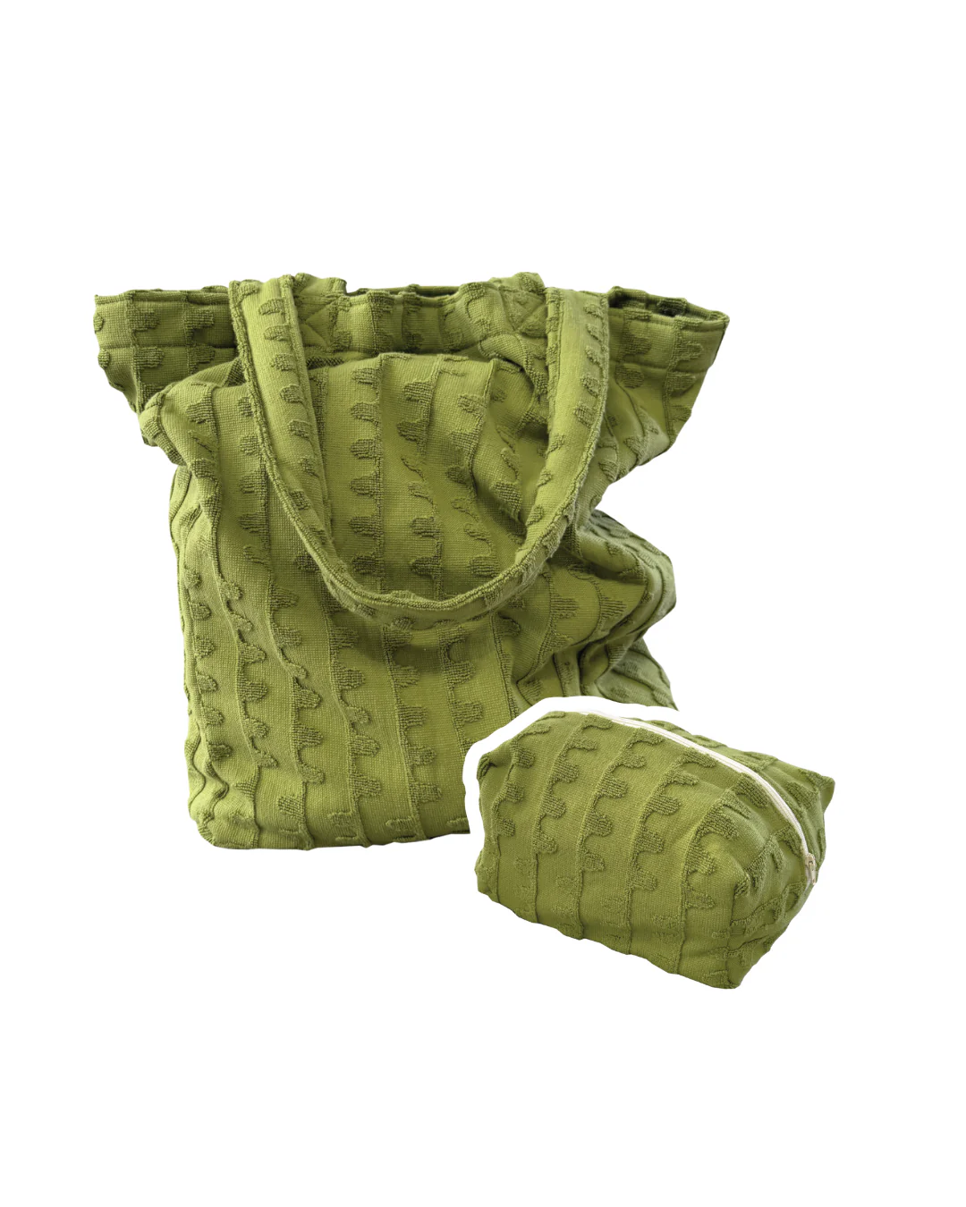 Terry Towelling Flow Bundle - Leaf
