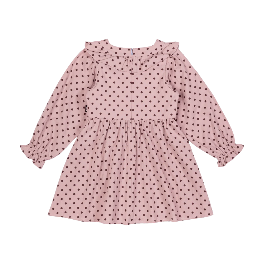Rock Your Baby Purple Dot Dress - Image 2