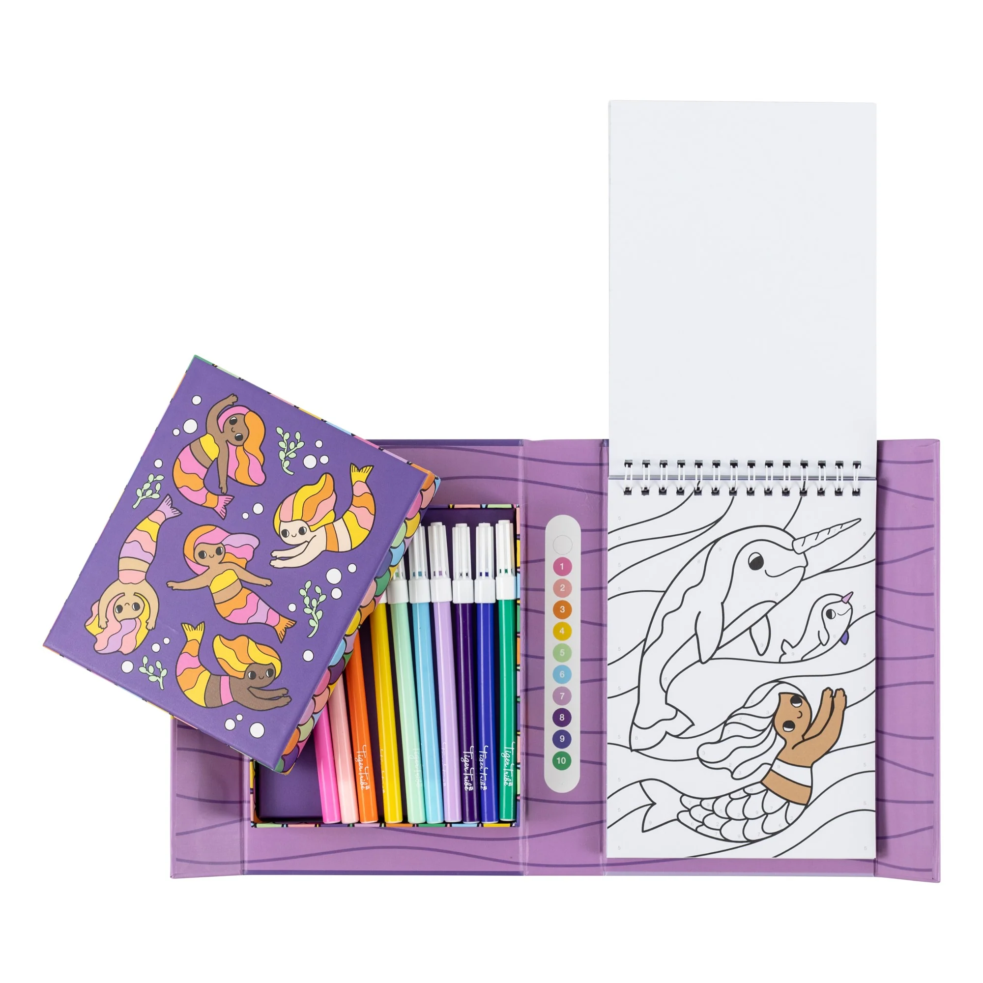 Colour by Numbers - Mermaids and Friends - Image 5