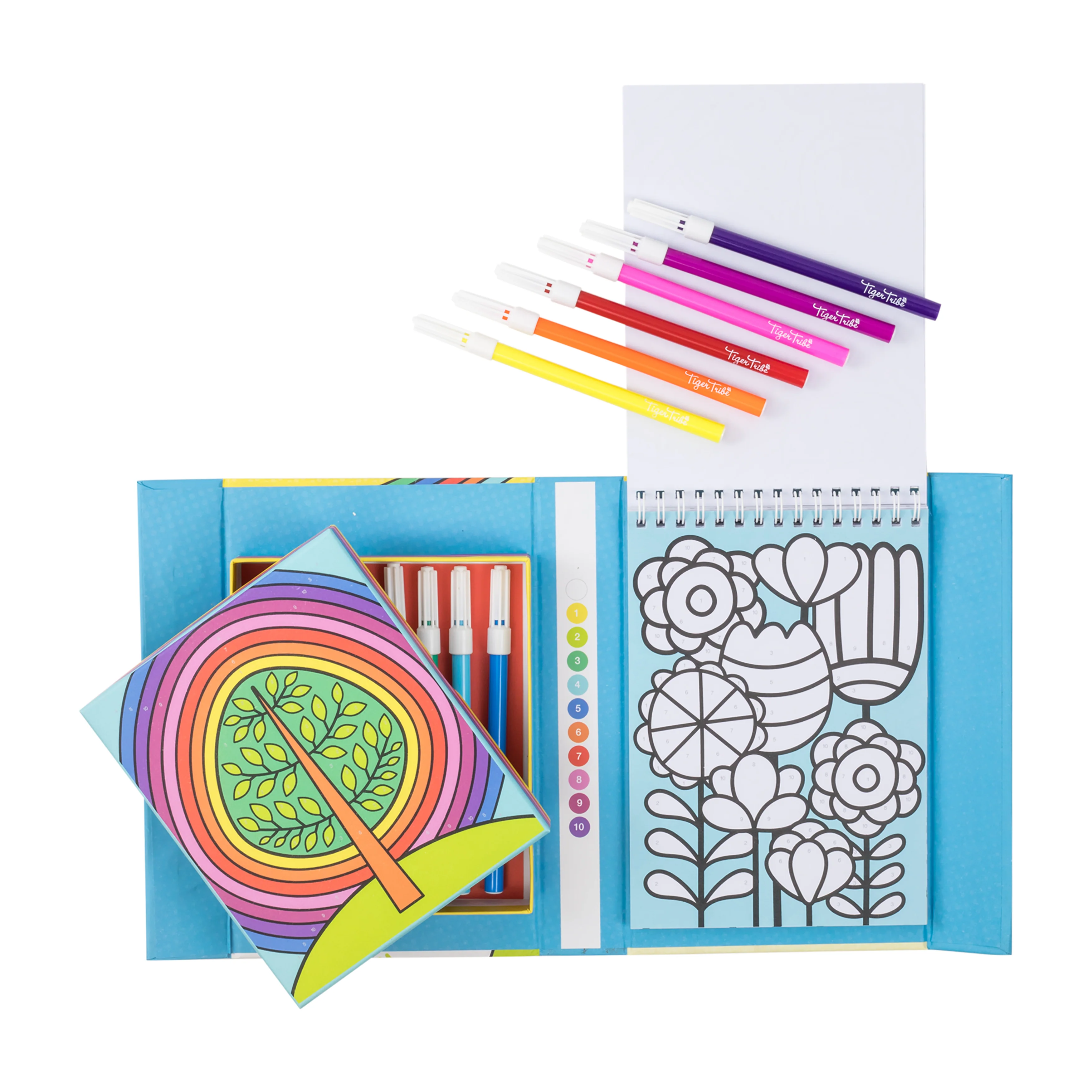 Colour by Numbers - Rainbow Garden - Image 3