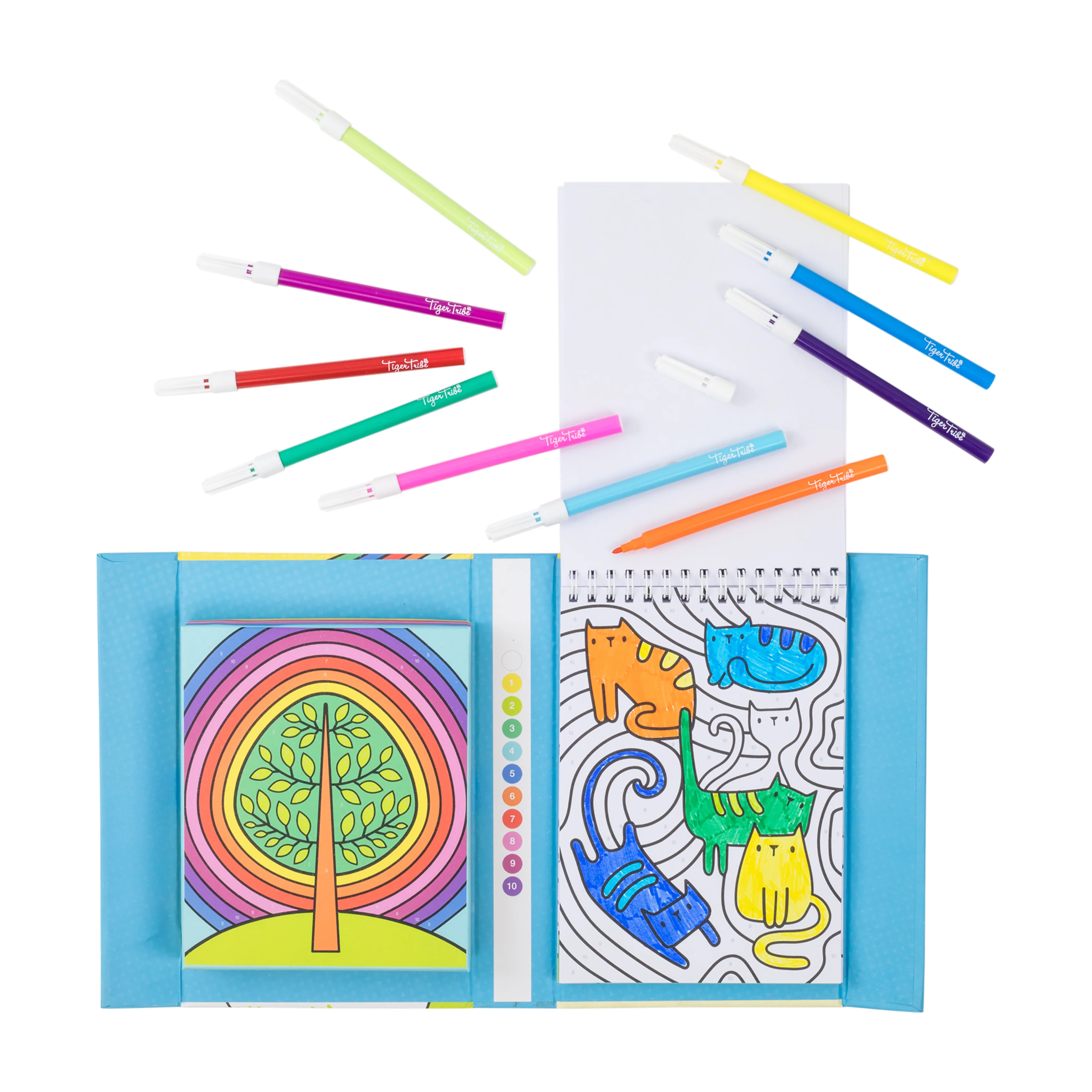 Colour by Numbers - Rainbow Garden - Image 7