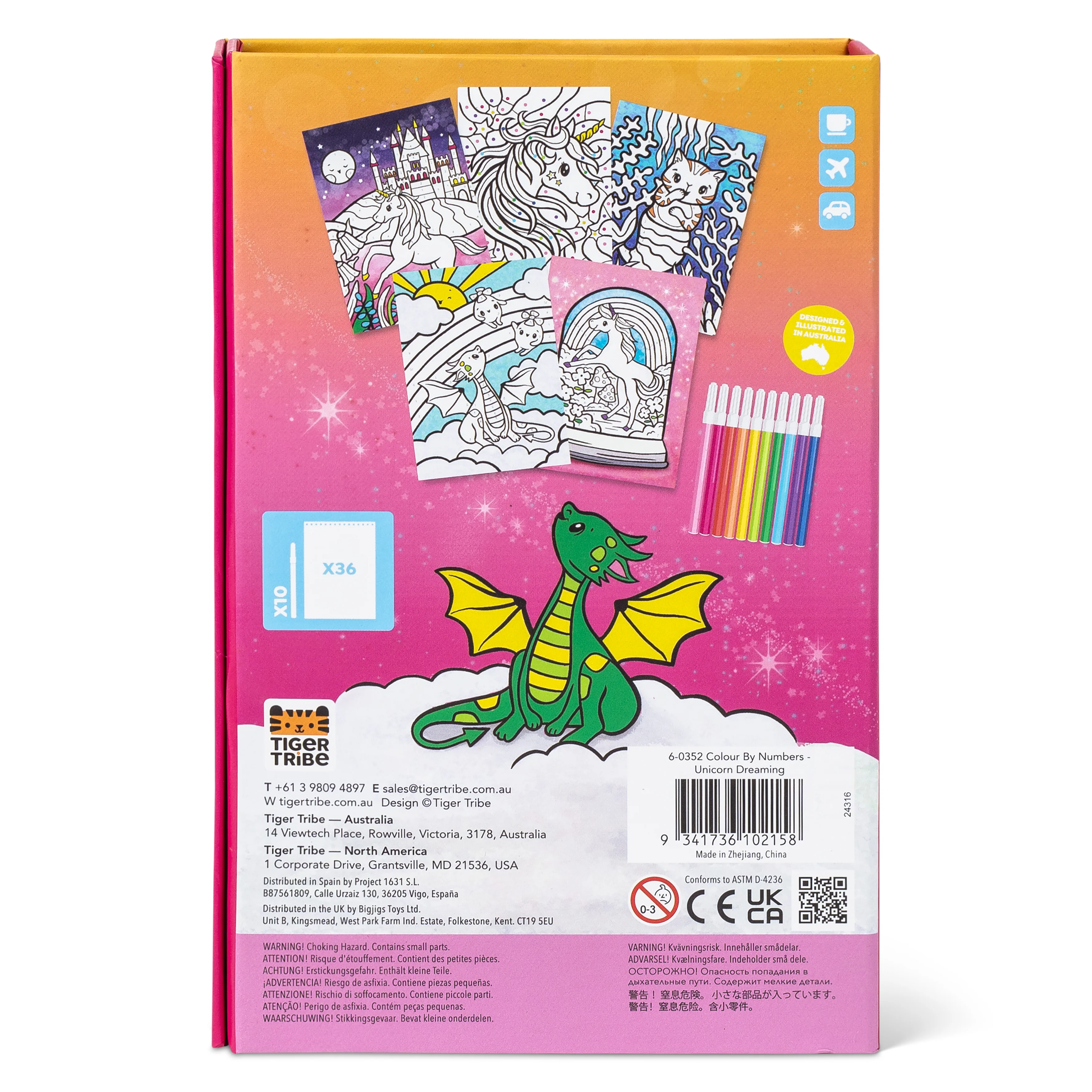 Colour by Numbers - Unicorn Dreaming - Image 9