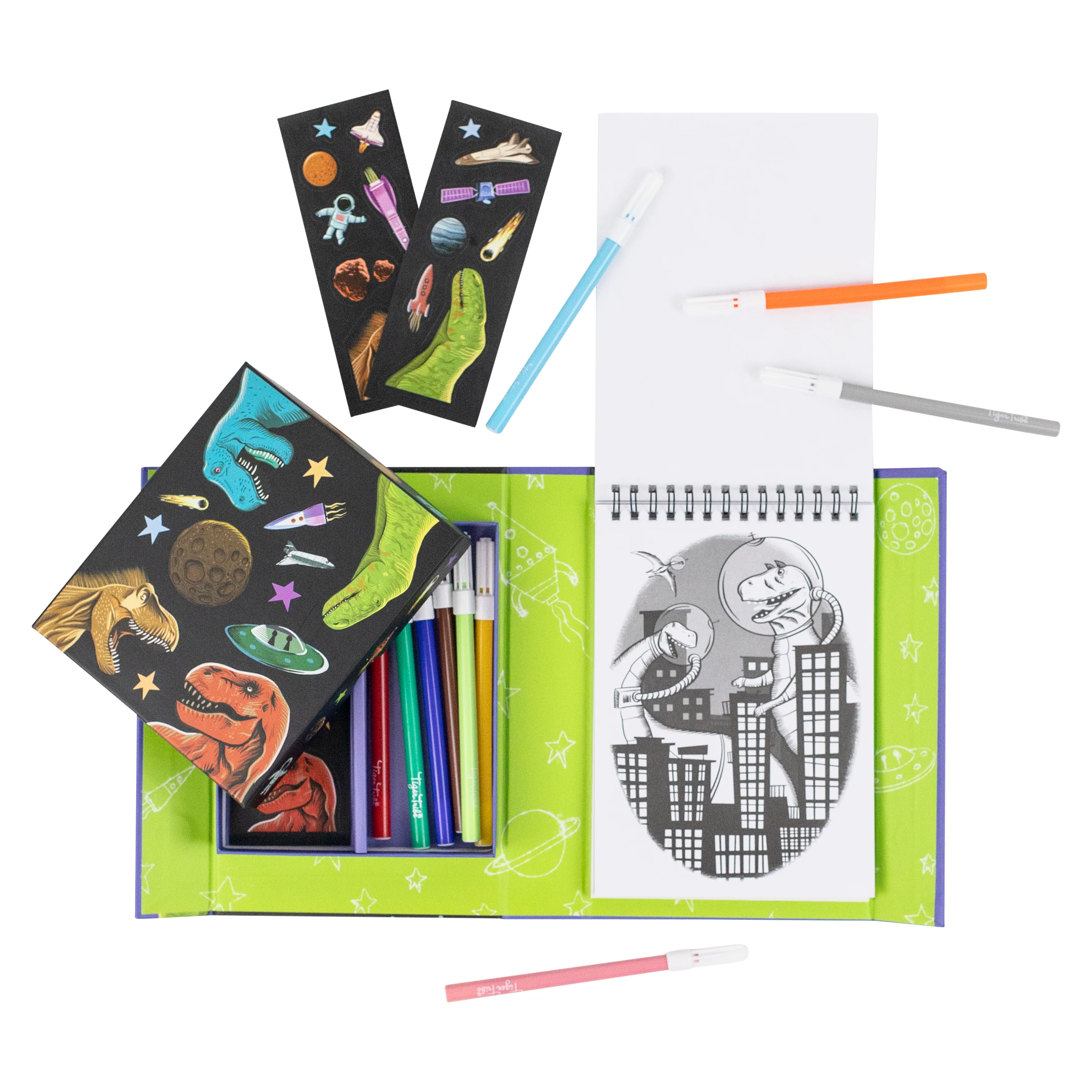 Colouring Set - Dinos In Space - Image 3
