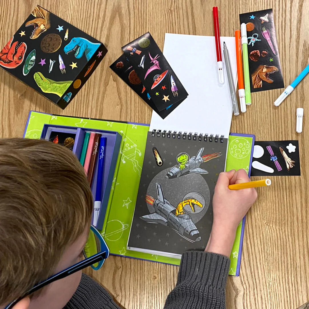 Colouring Set - Dinos In Space - Image 4
