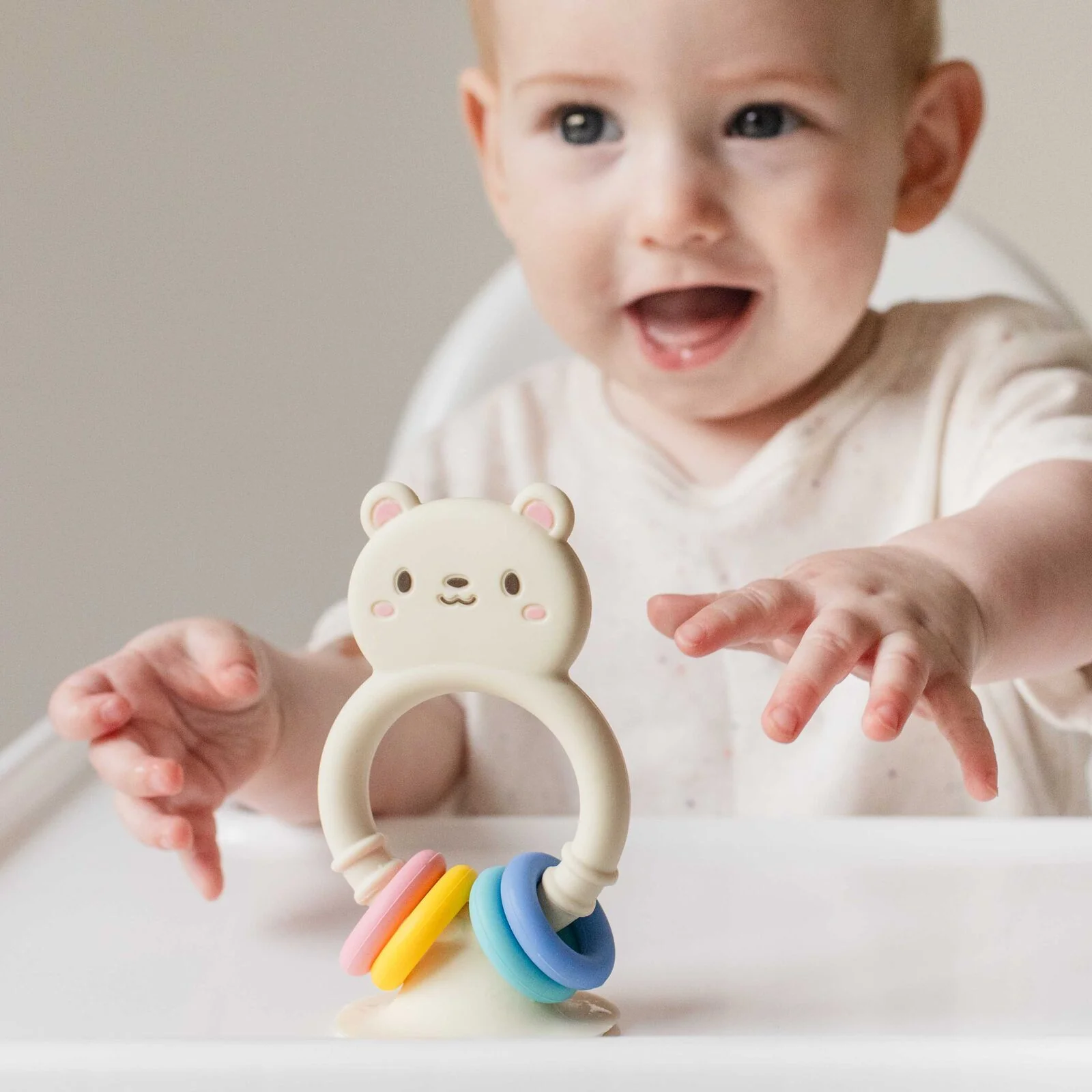 High Chair Buddy - Silicone Bear - Image 2