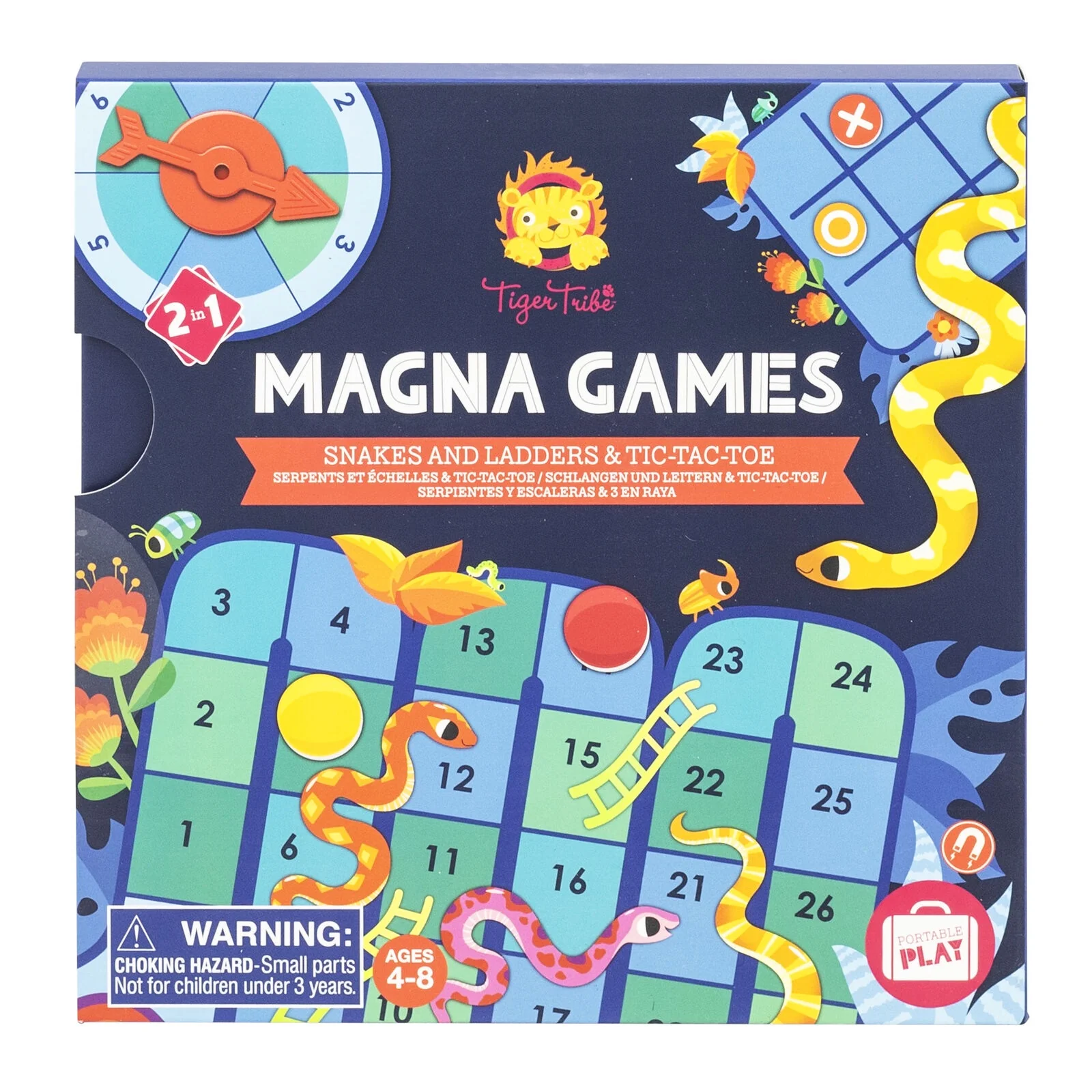 Magna Games - Snakes and Ladders & Tic-Tac-Toe