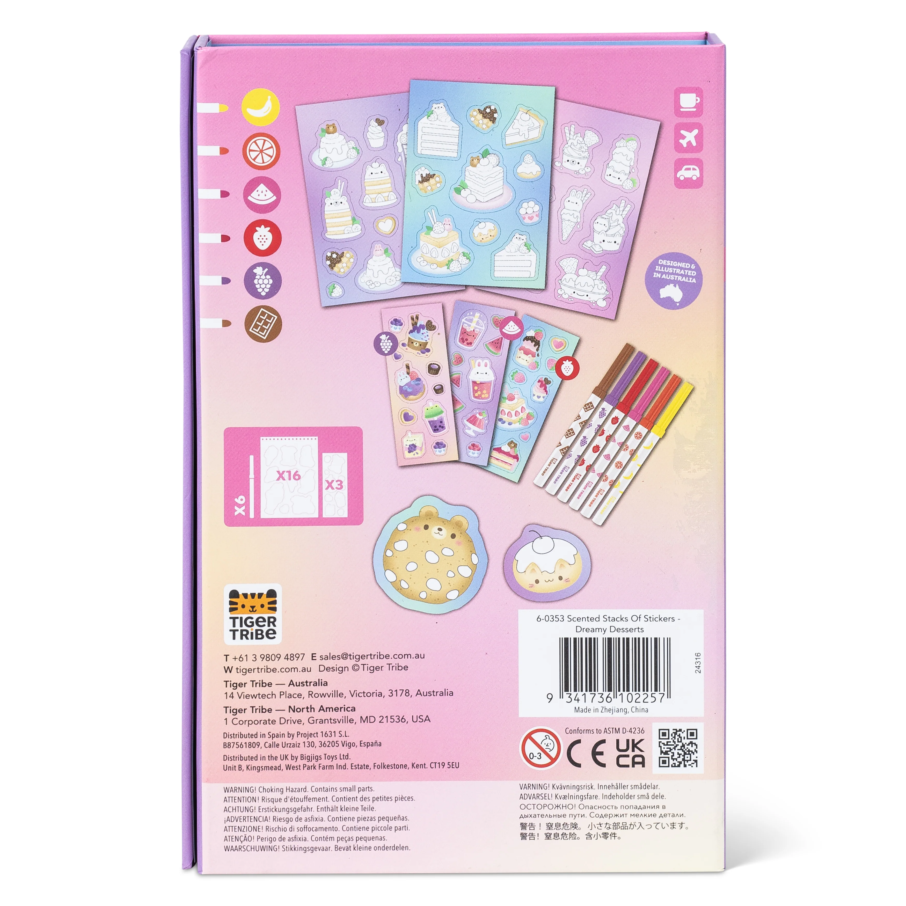 Scented Stacks of Stickers - Dreamy Desserts - Image 9