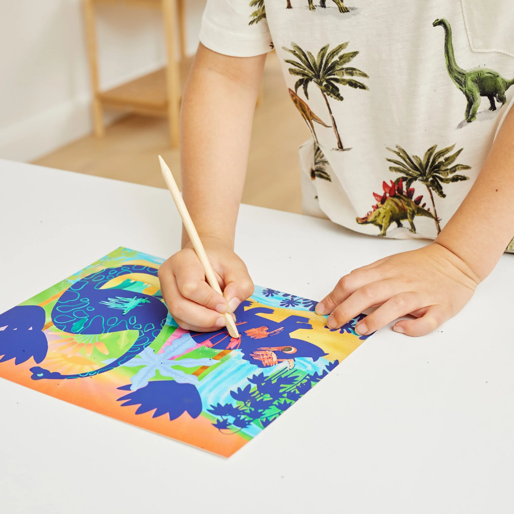 Scratch Art - Dinosaurs - Image 5