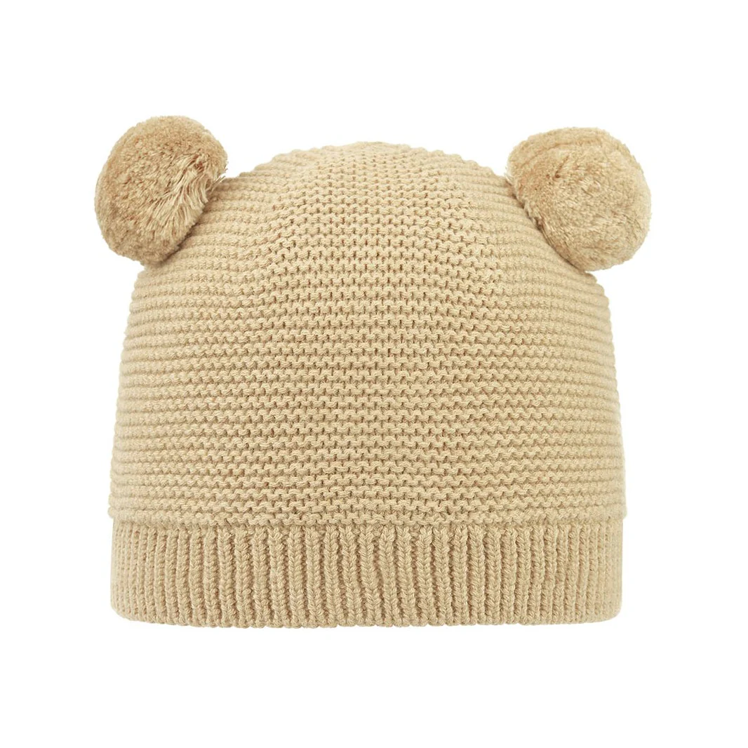 Toshi Organic Beanie - Snowy / Driftwood