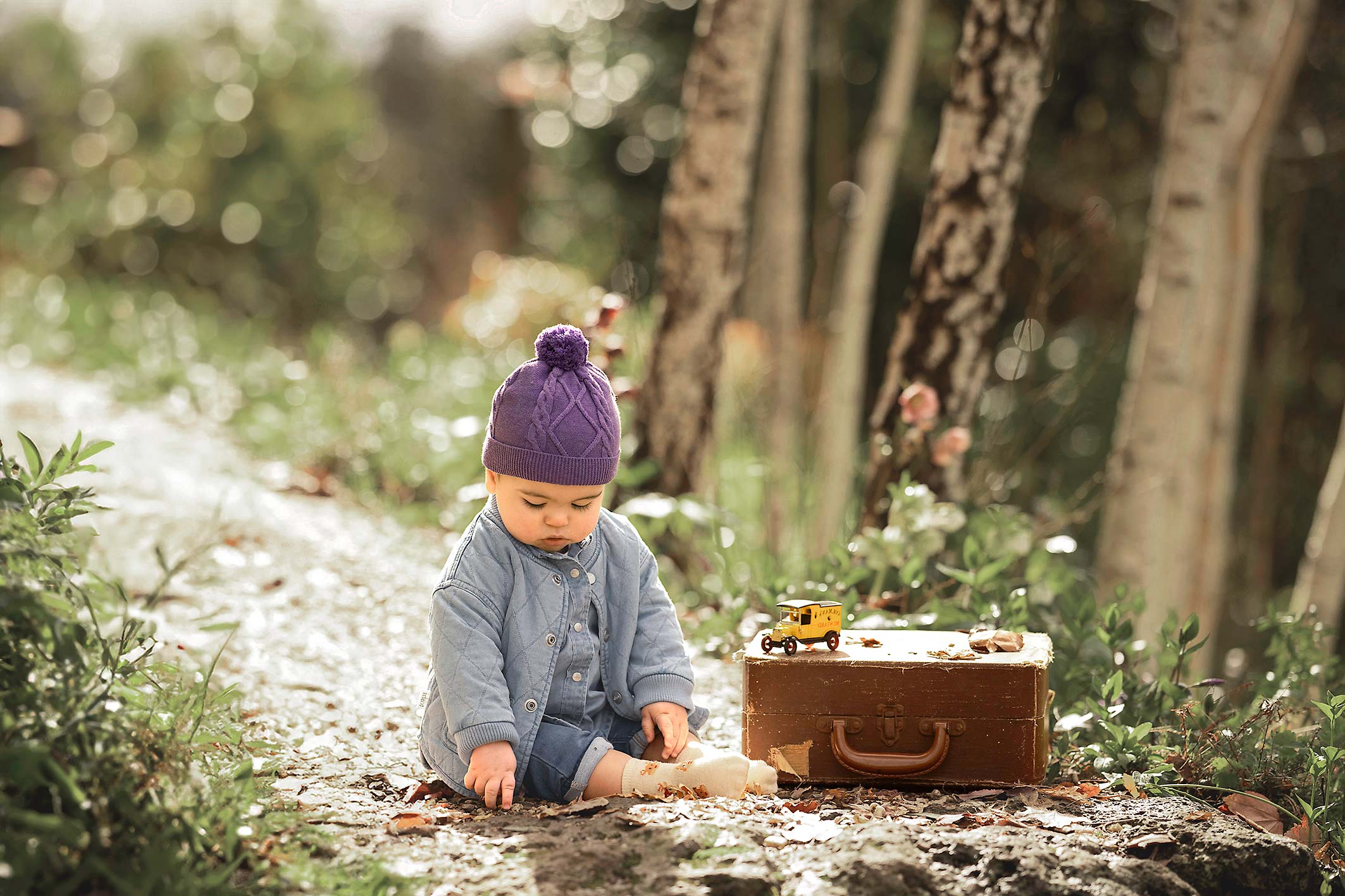 Toshi Organic Beanie - Ziggy / Pansy - Image 2