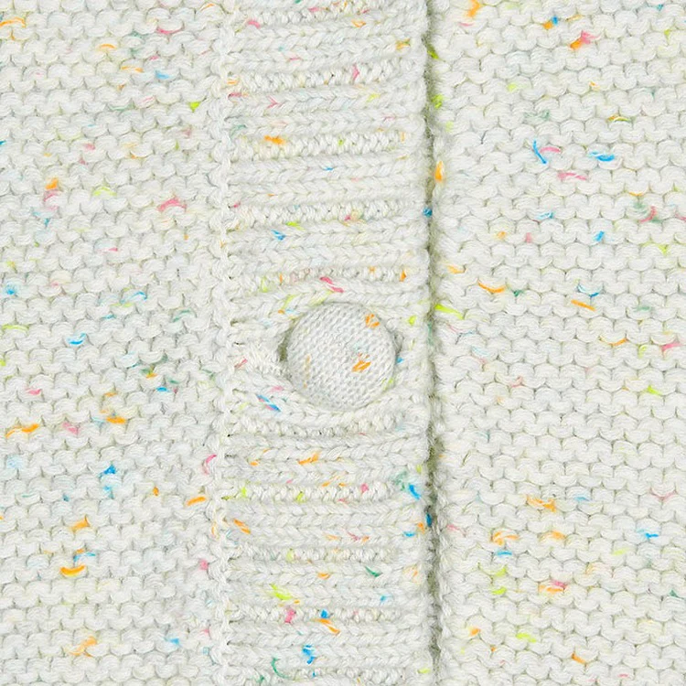 Toshi Organic Cardigan - Andy / Snowflake - Image 3