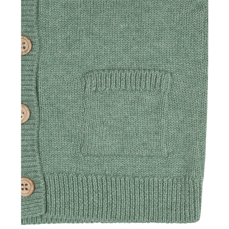 Toshi Organic Cardigan - Remy / Eucalyptus - Image 2