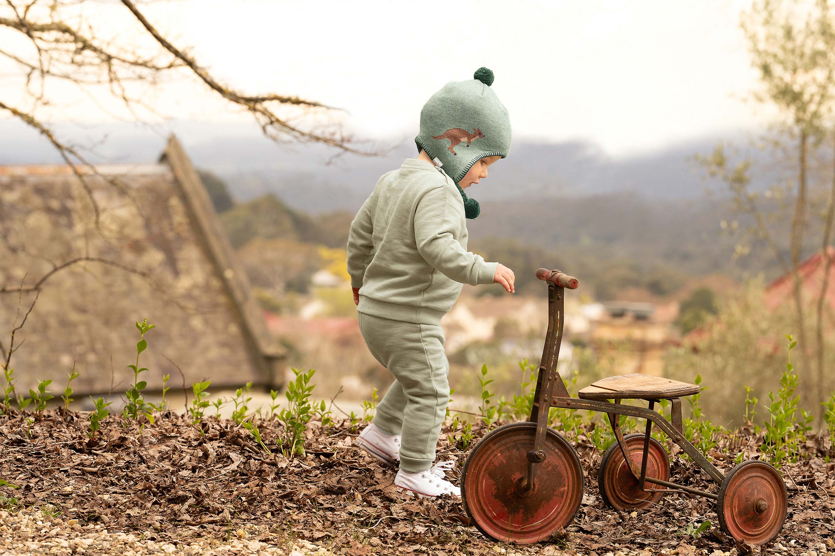 Toshi Organic Earmuff - Storytime / Wallaby - Image 2