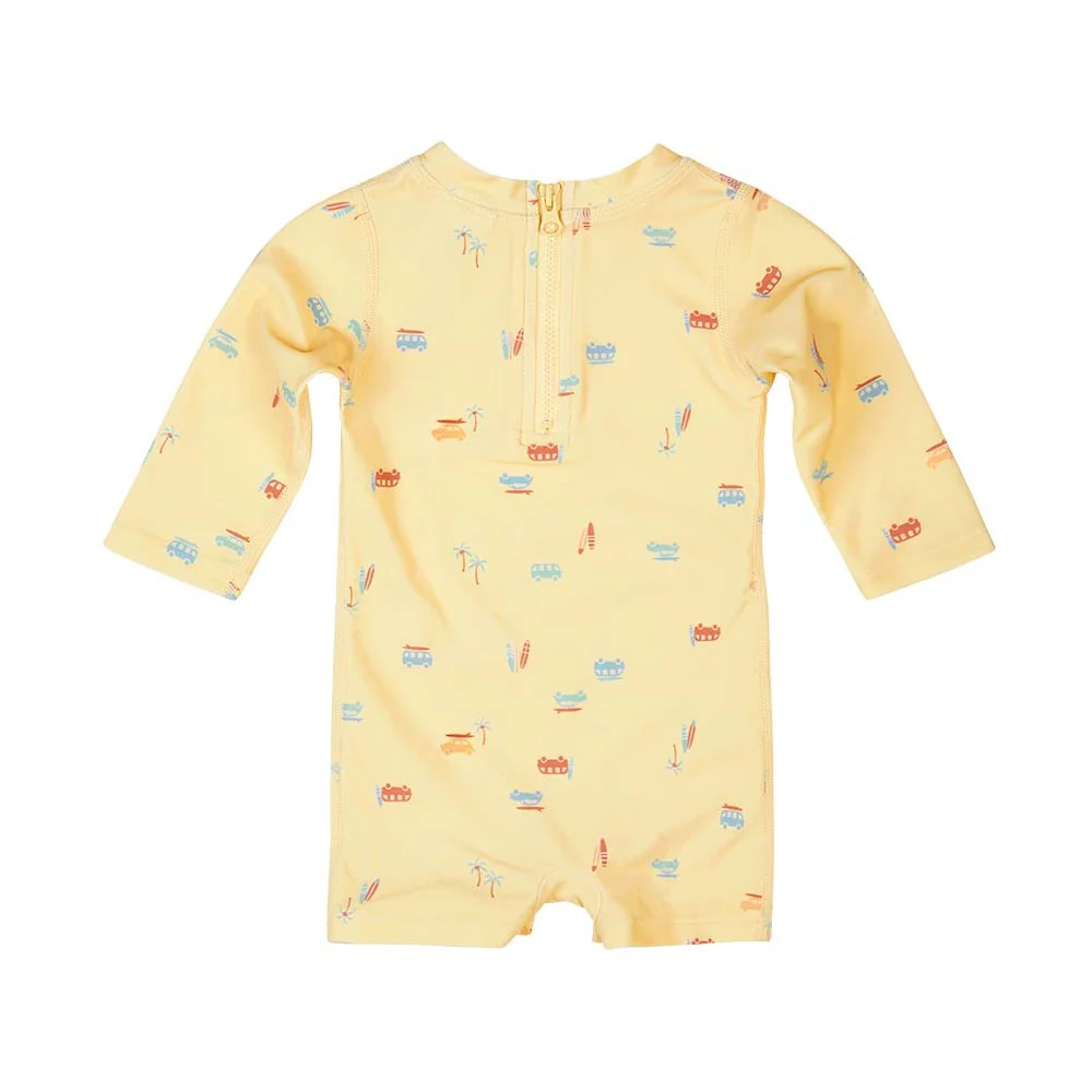 Toshi Swim Baby Onesie Long Sleeve - Sunny - Image 2