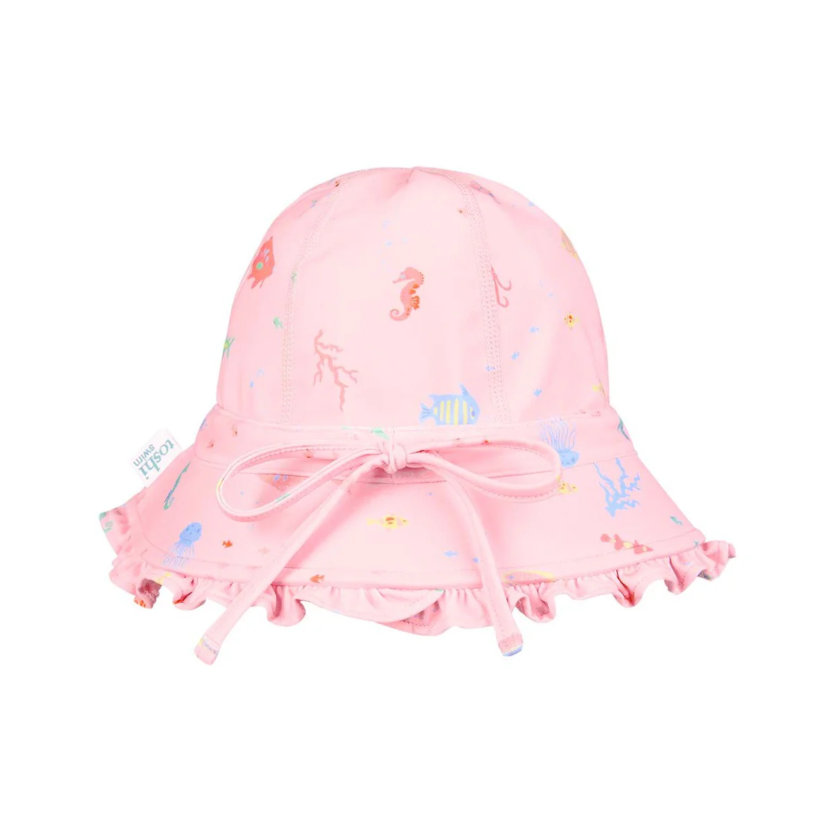Toshi Swim Bell Hat - Coral