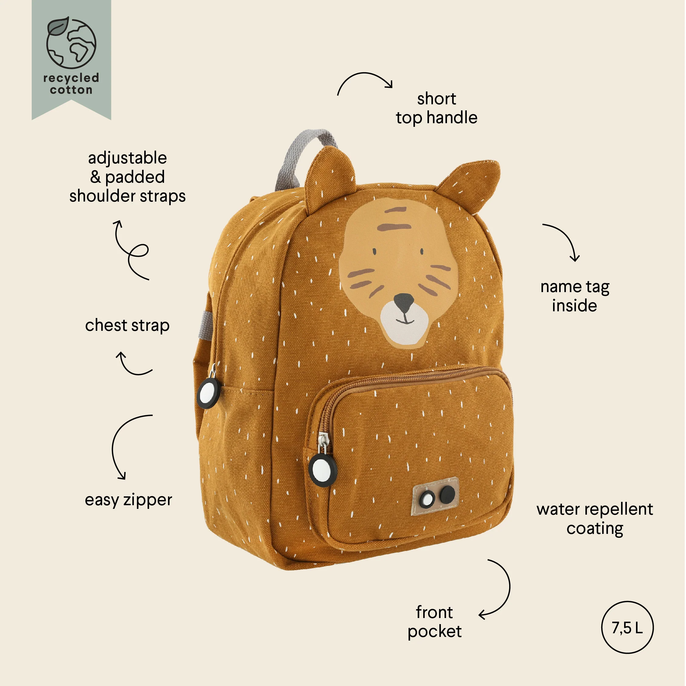 Backpack - Mr. Tiger - Image 2