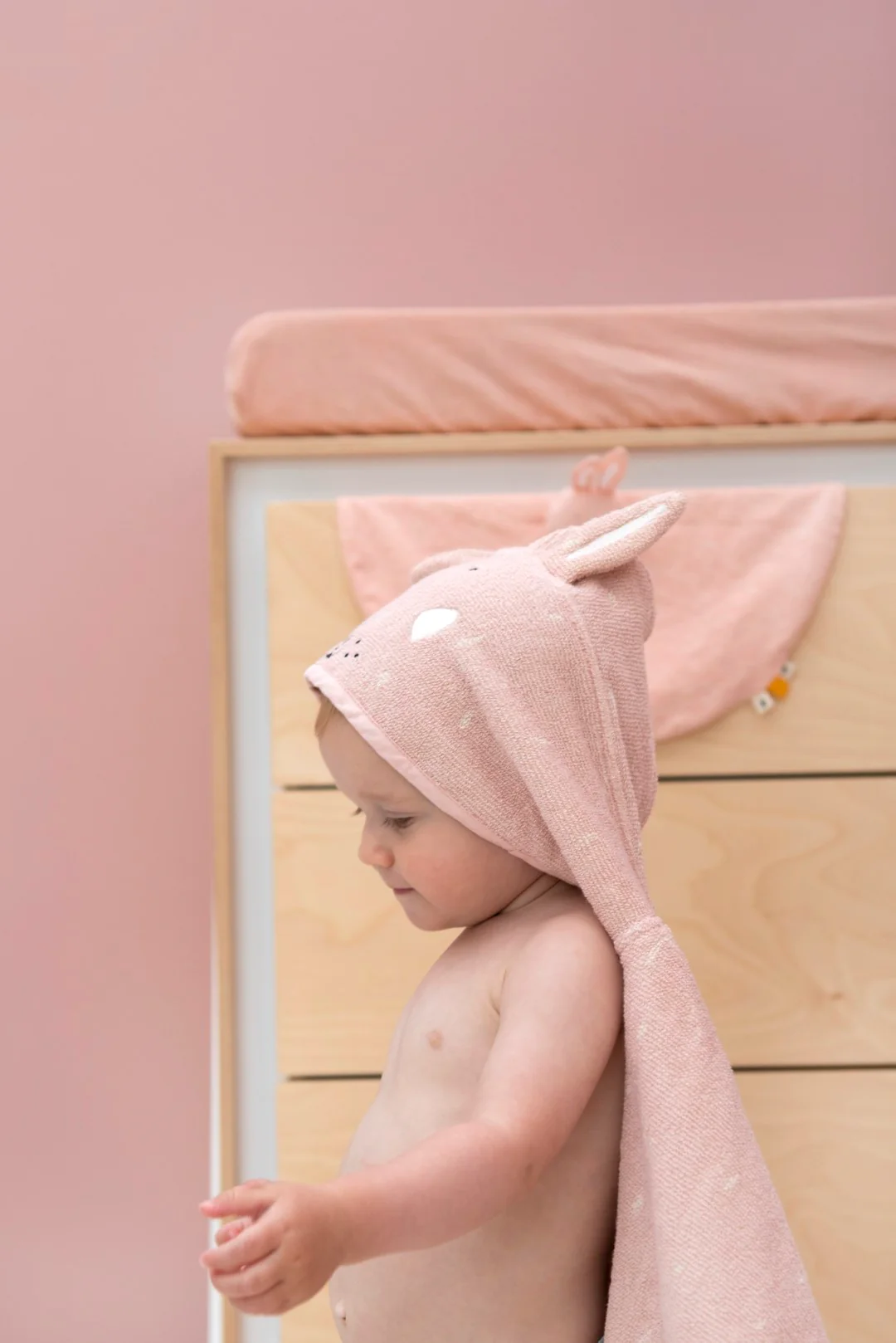 Organic Hooded Towel - Mrs. Rabbit - Image 6