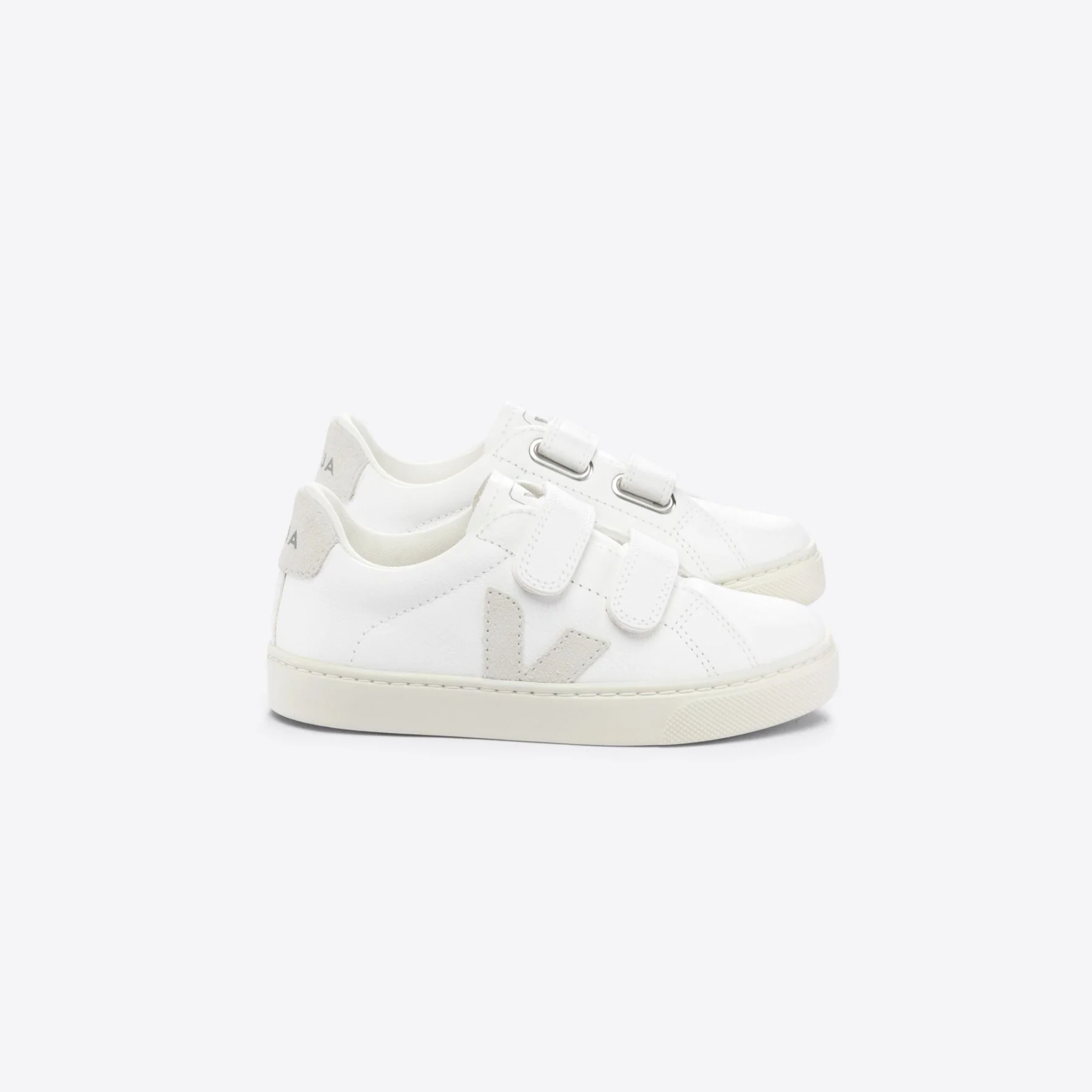 Esplar Velcro Leather - Extra White/Natural