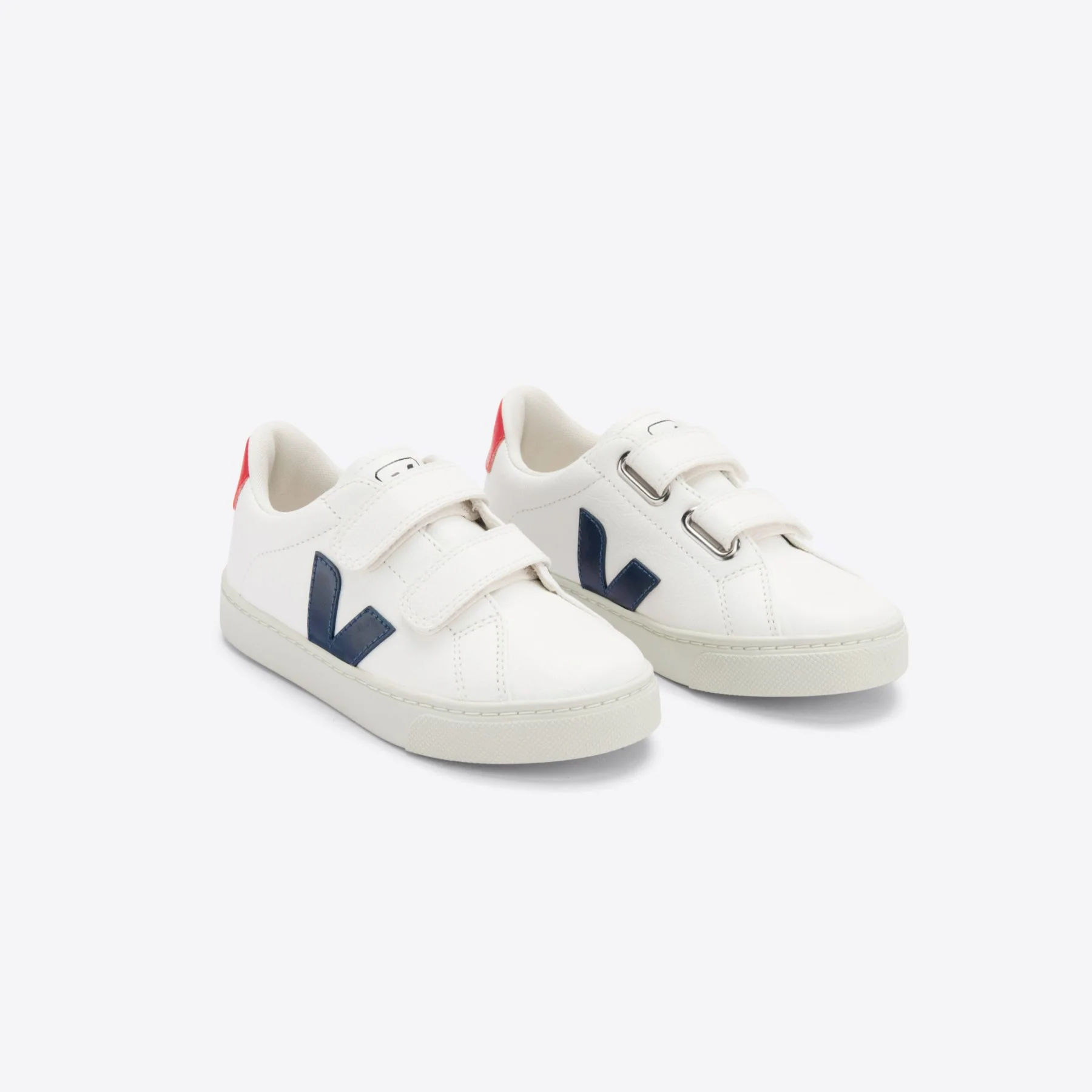 Esplar Velcro Leather - Extra White/Nautico/Pekin - Image 2