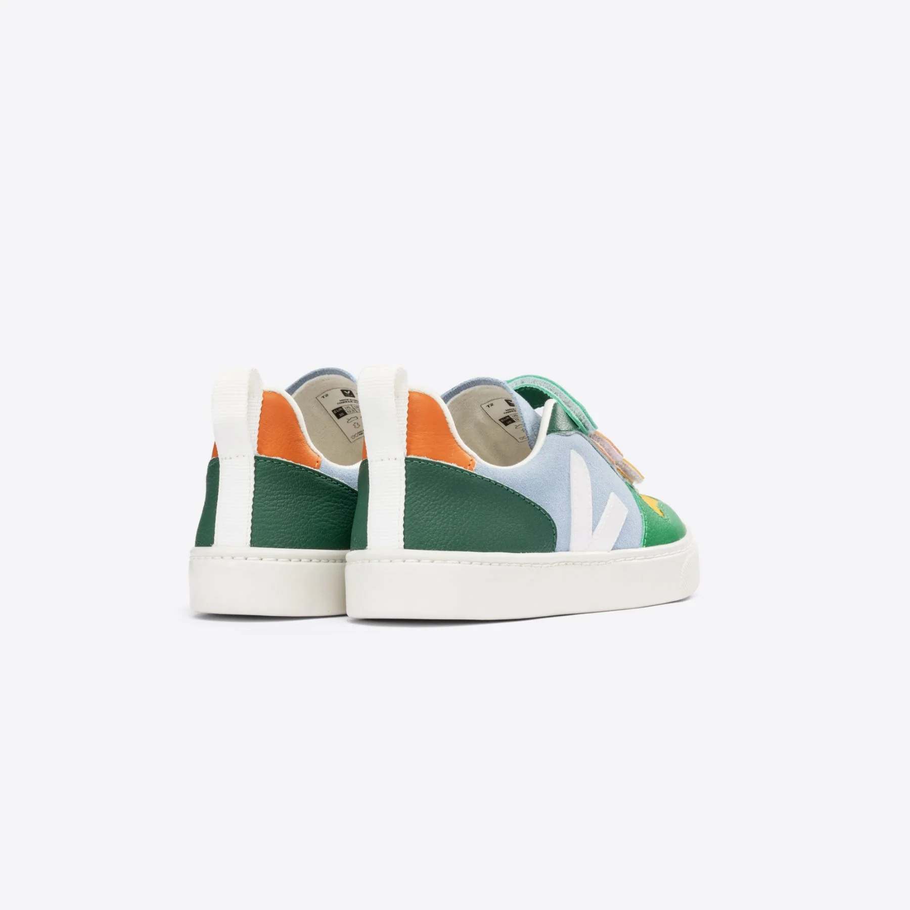 V-10 Velcro Suede - Multico/Steel - Image 3