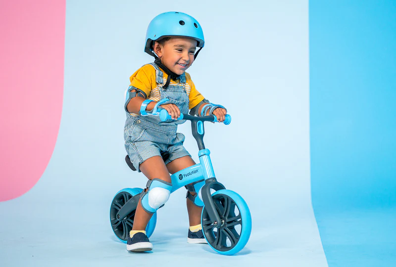 Velo Junior Balance Bike - Blue - Image 2