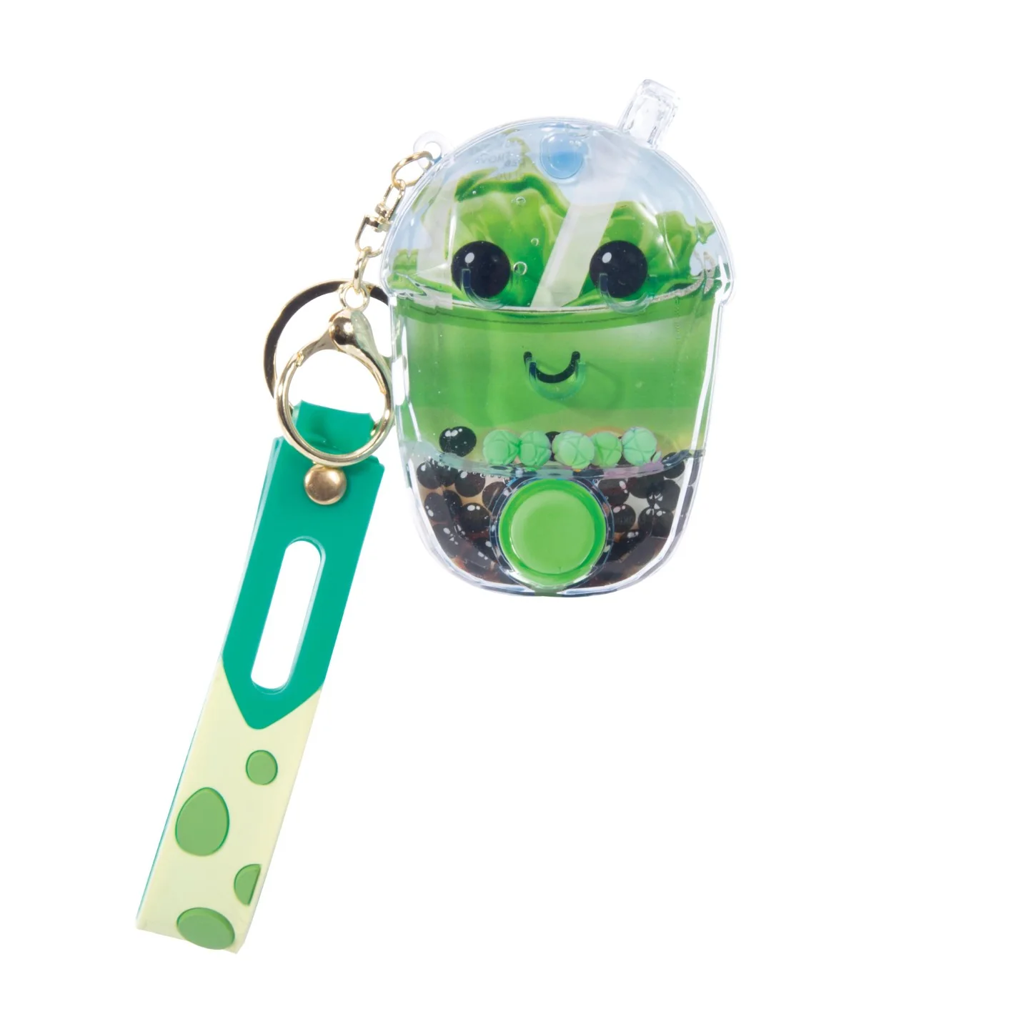 Water Filled Games Keychain Bubble Tea - Assorted - Image 3