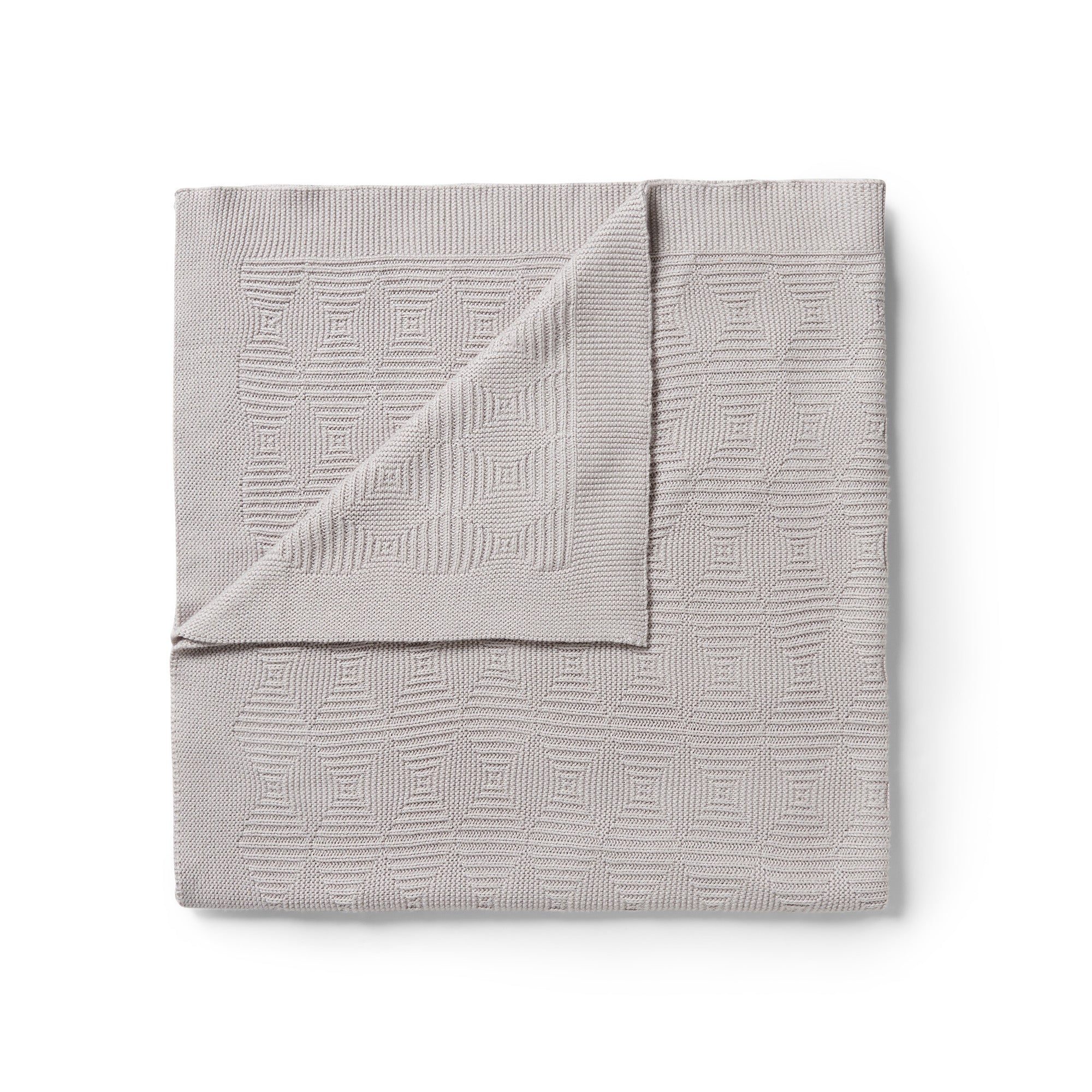 Knitted Jacquard Blanket - Nimbus Cloud - Image 2
