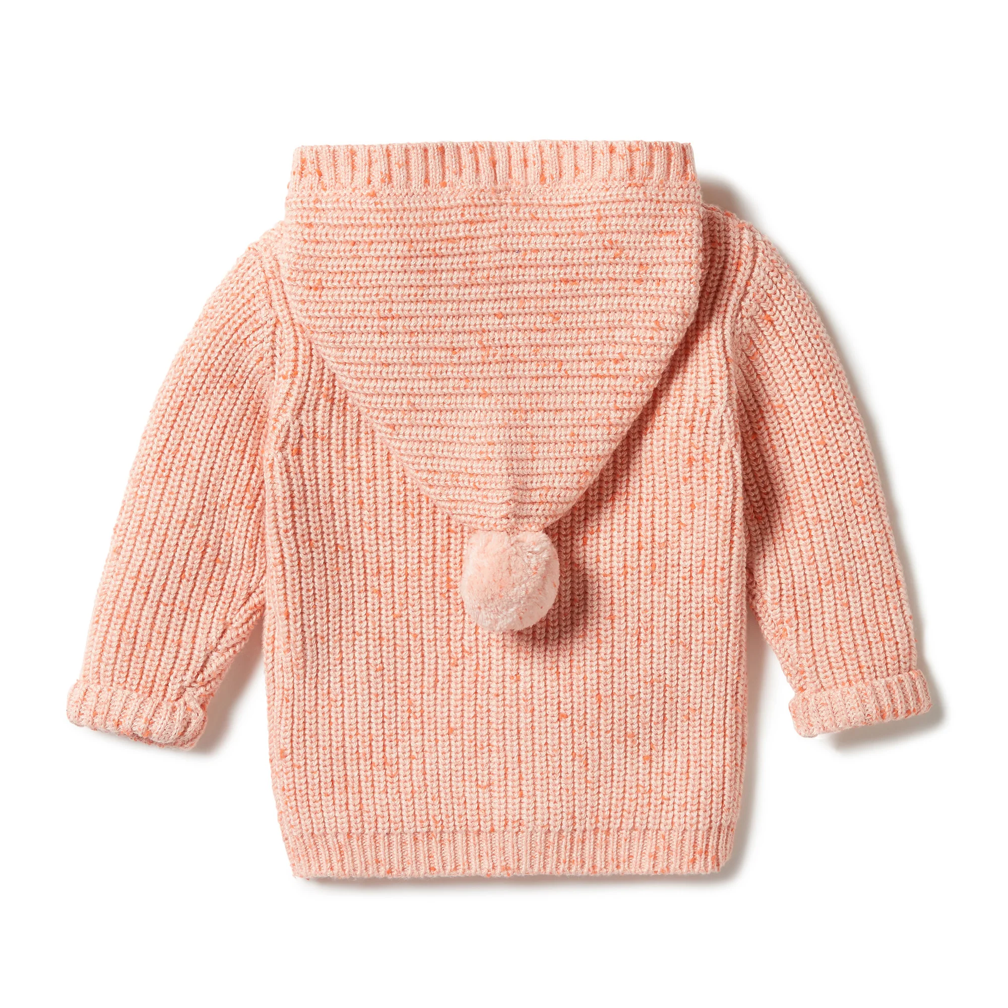 Knitted Jacket - Silver Peony Fleck - Image 3