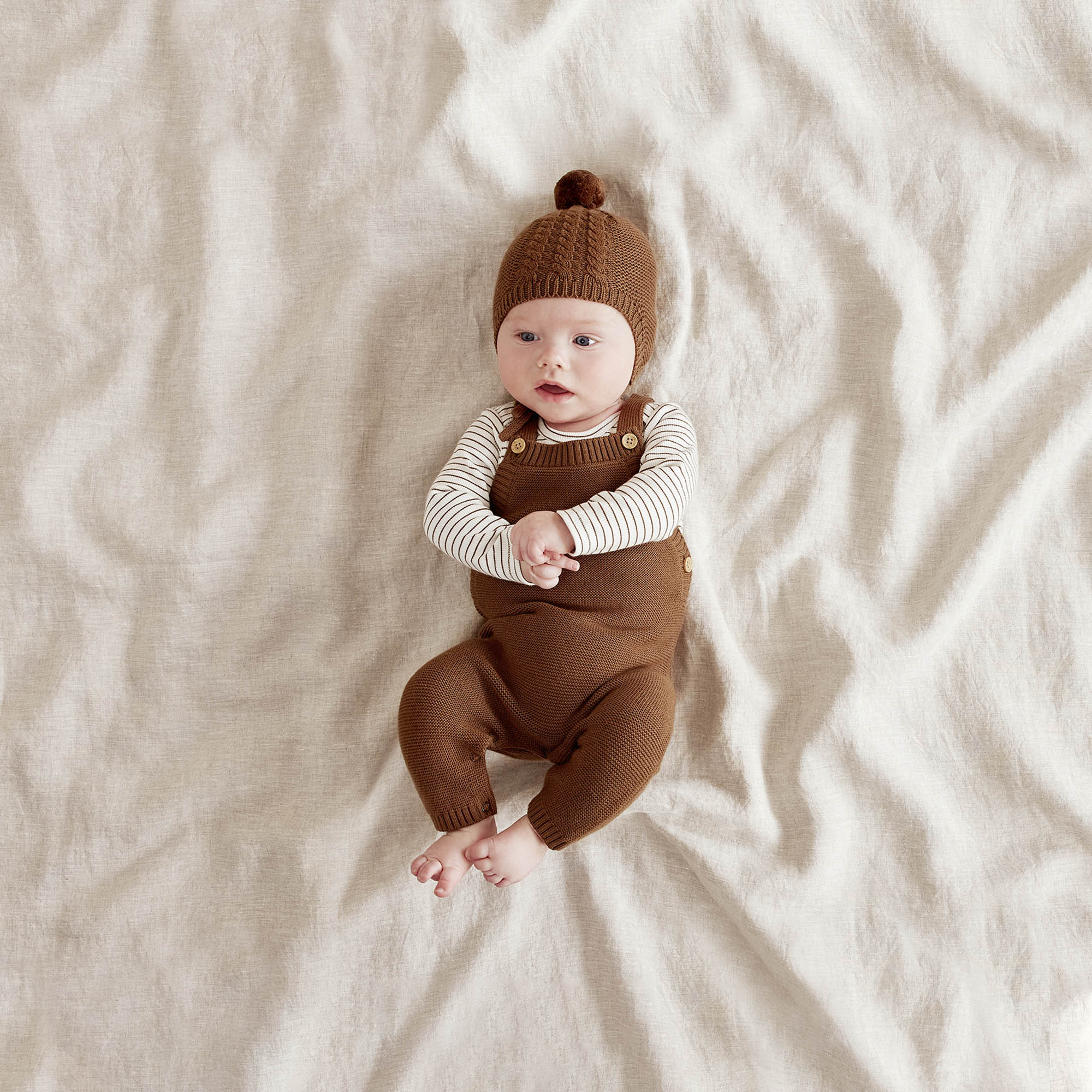 Knitted Overall - Dijon - Image 2