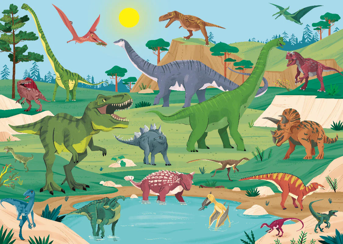 What How Why Dinosaurs Book and Poster - Image 2