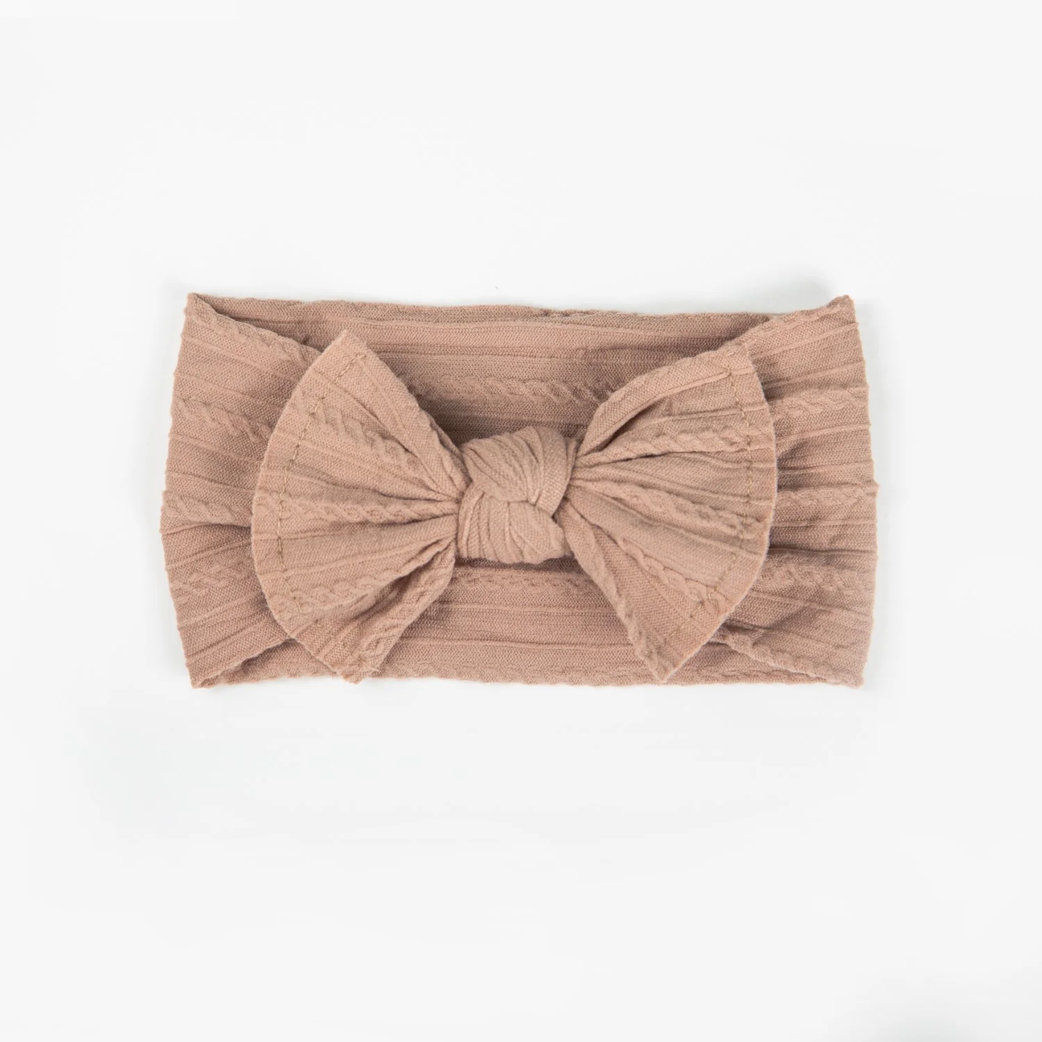 Ayla Wide Bow Headband - Butterscotch - Image 2