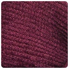Florence Cord Bow Headband - Burgundy - Image 3