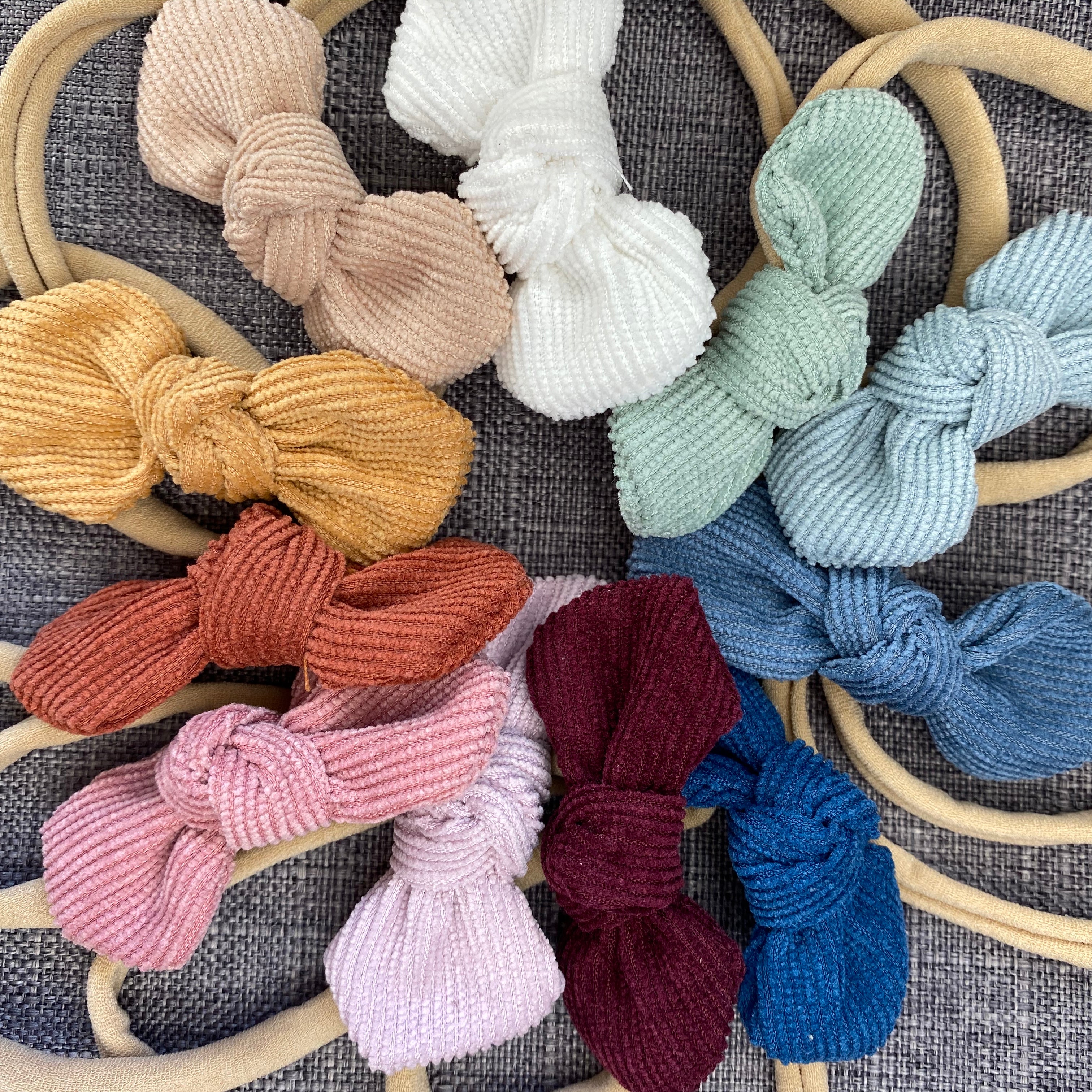 Ida Small Cord Bow - Sage - Image 2