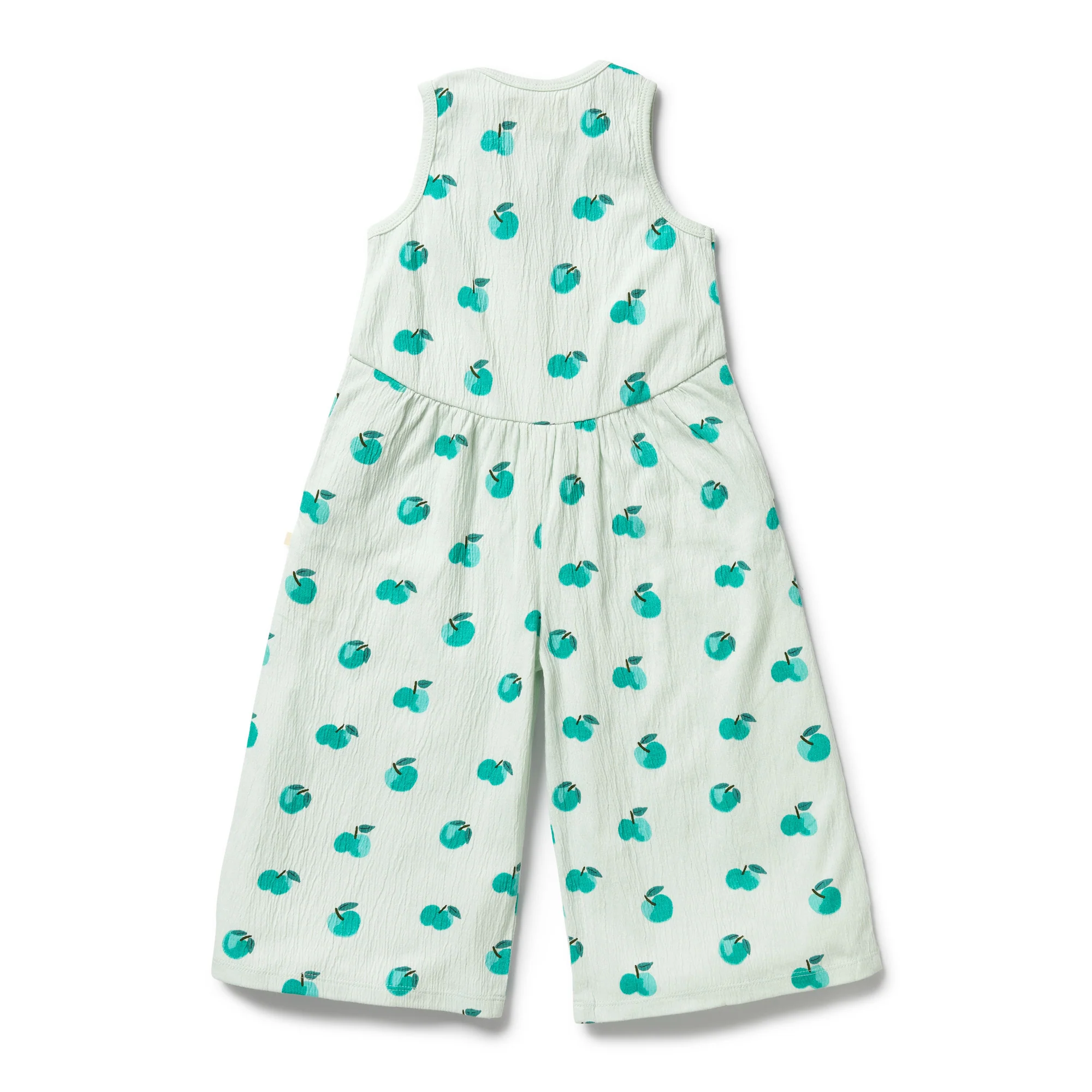 Organic Crinkle Jumpsuit - Apple Papple - Image 6